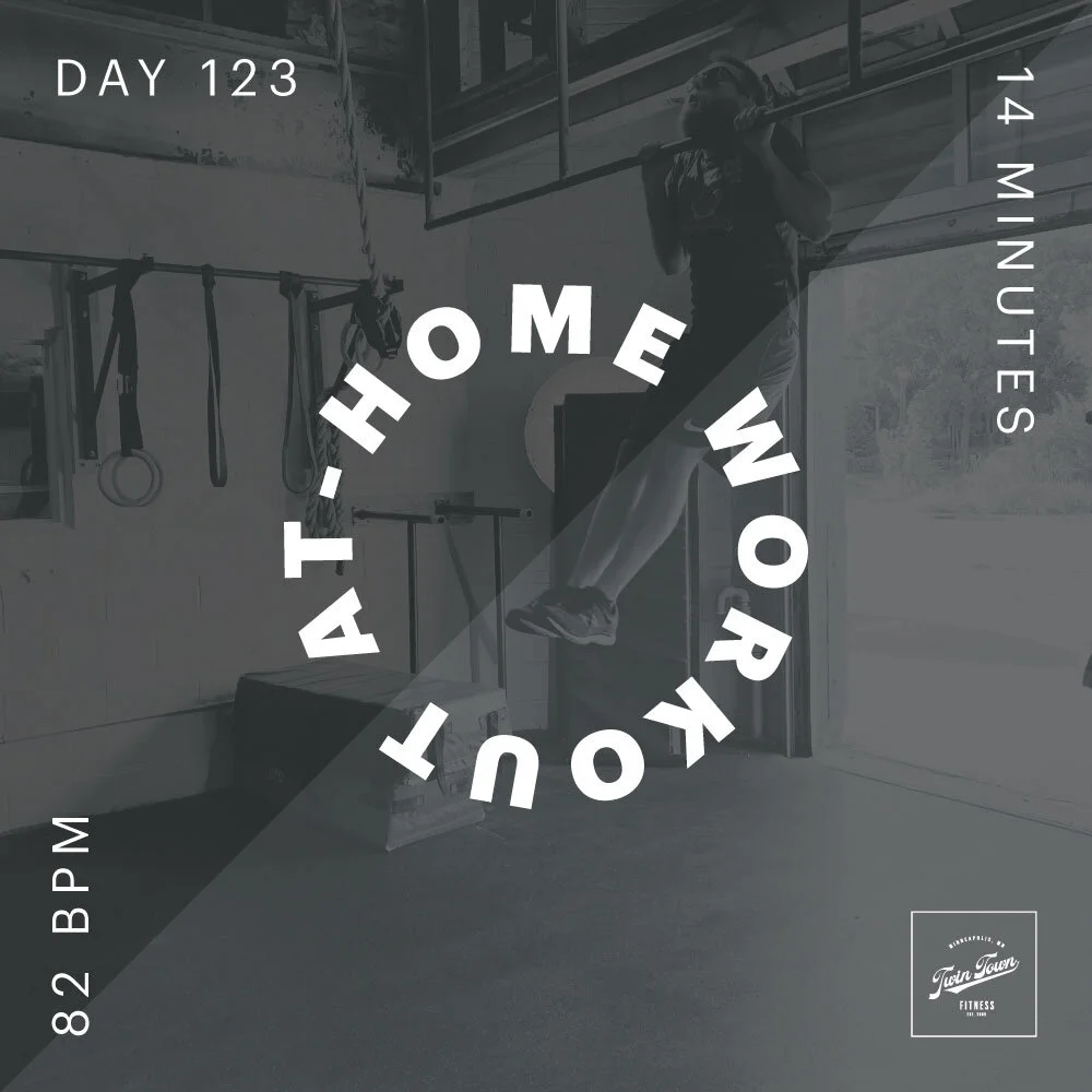 Monday 8/3/2020 At-Home Workout