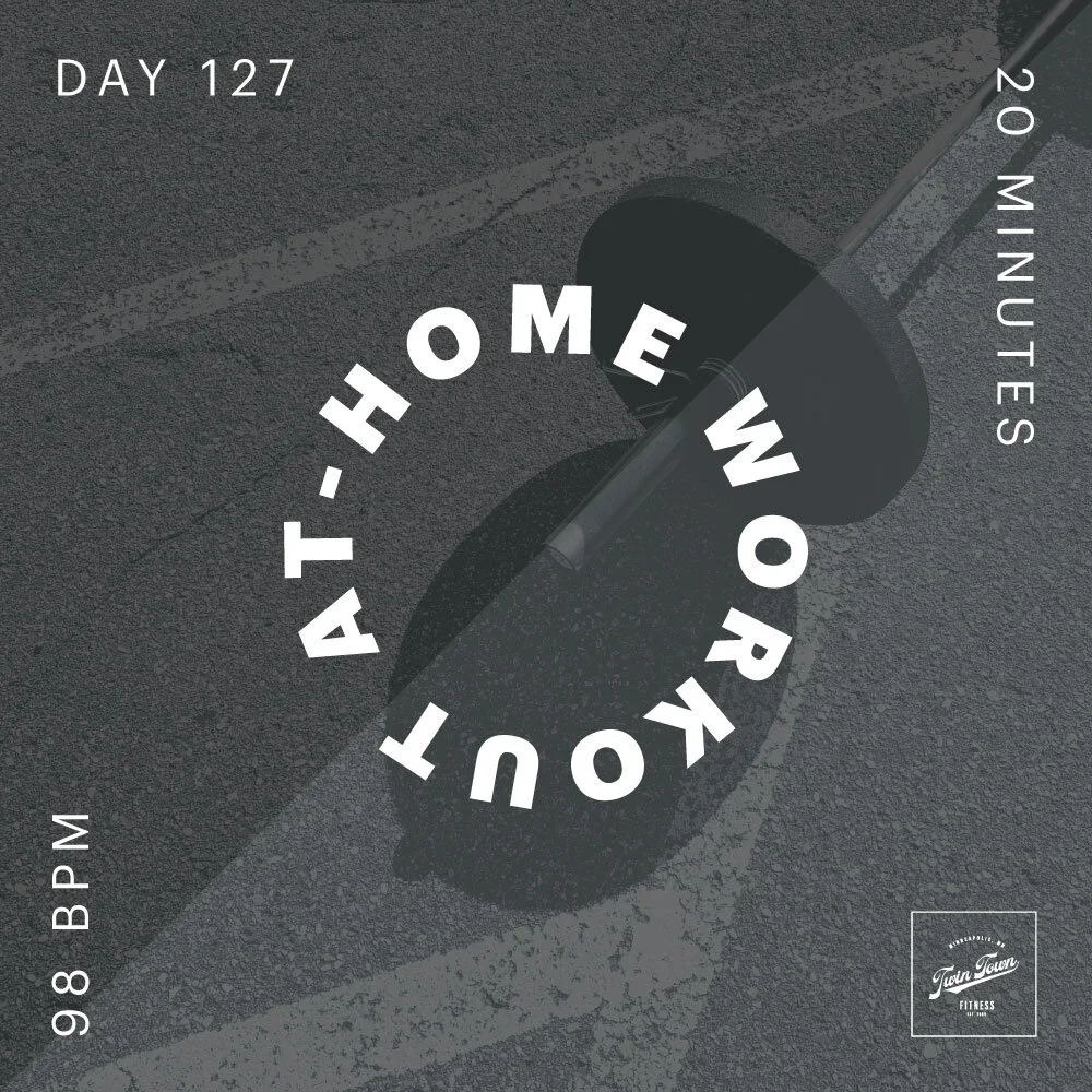 Friday 8/7/2020 At-Home Workout