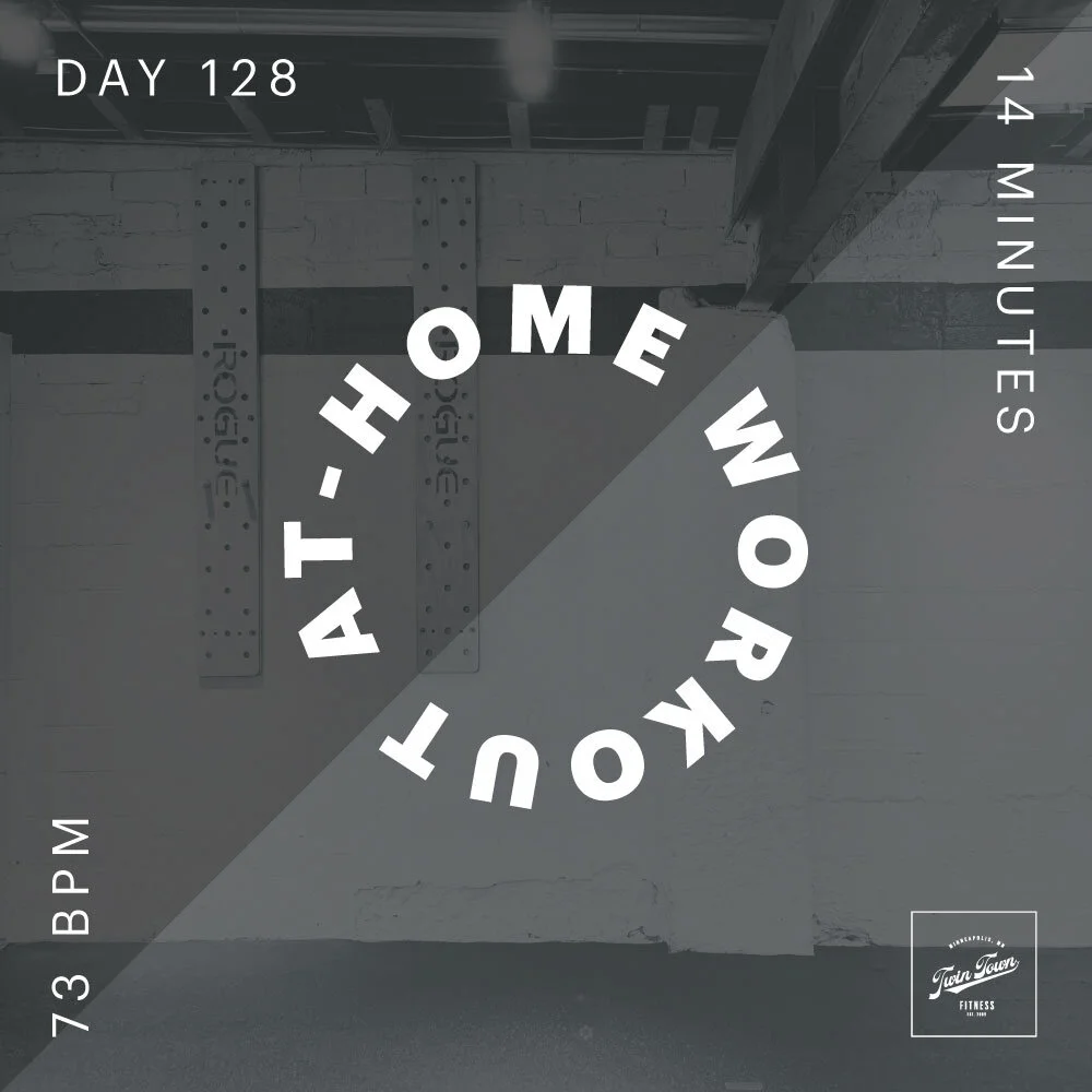 Monday 8/10/2020 At-Home Workout