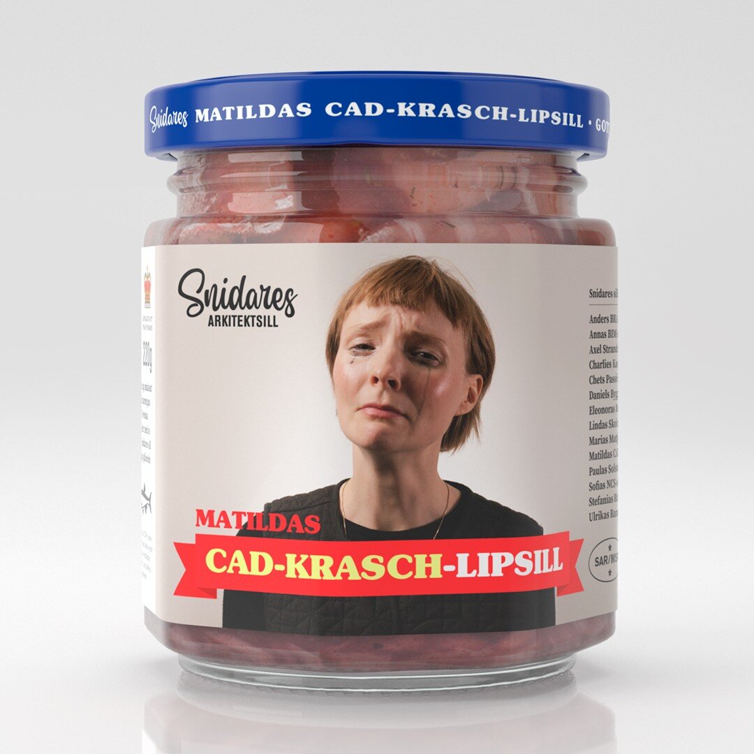 Snidares sillsamling lucka nummer 9 - Matildas CAD-krasch-lipsill.