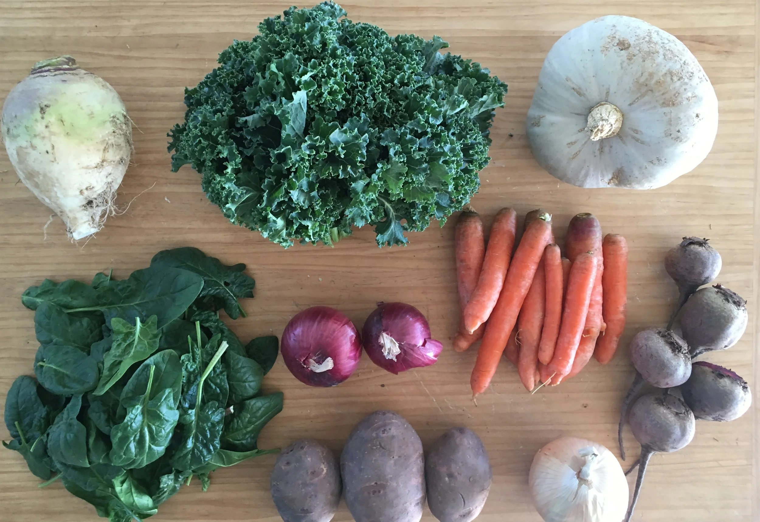Fall CSA Harvest - Week #10