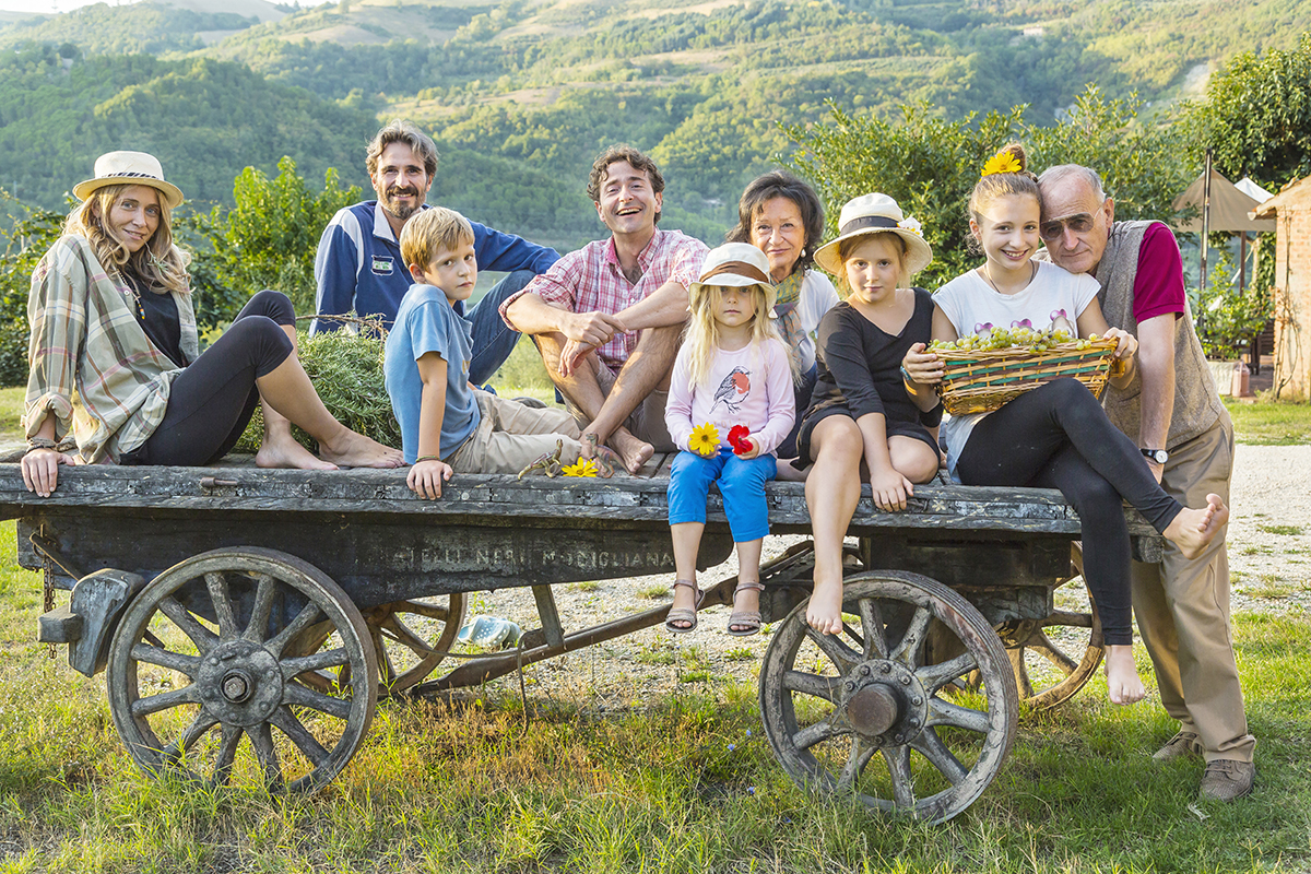 CESARE SAMORÌ WITH SOME FAMILY MEMBERS
