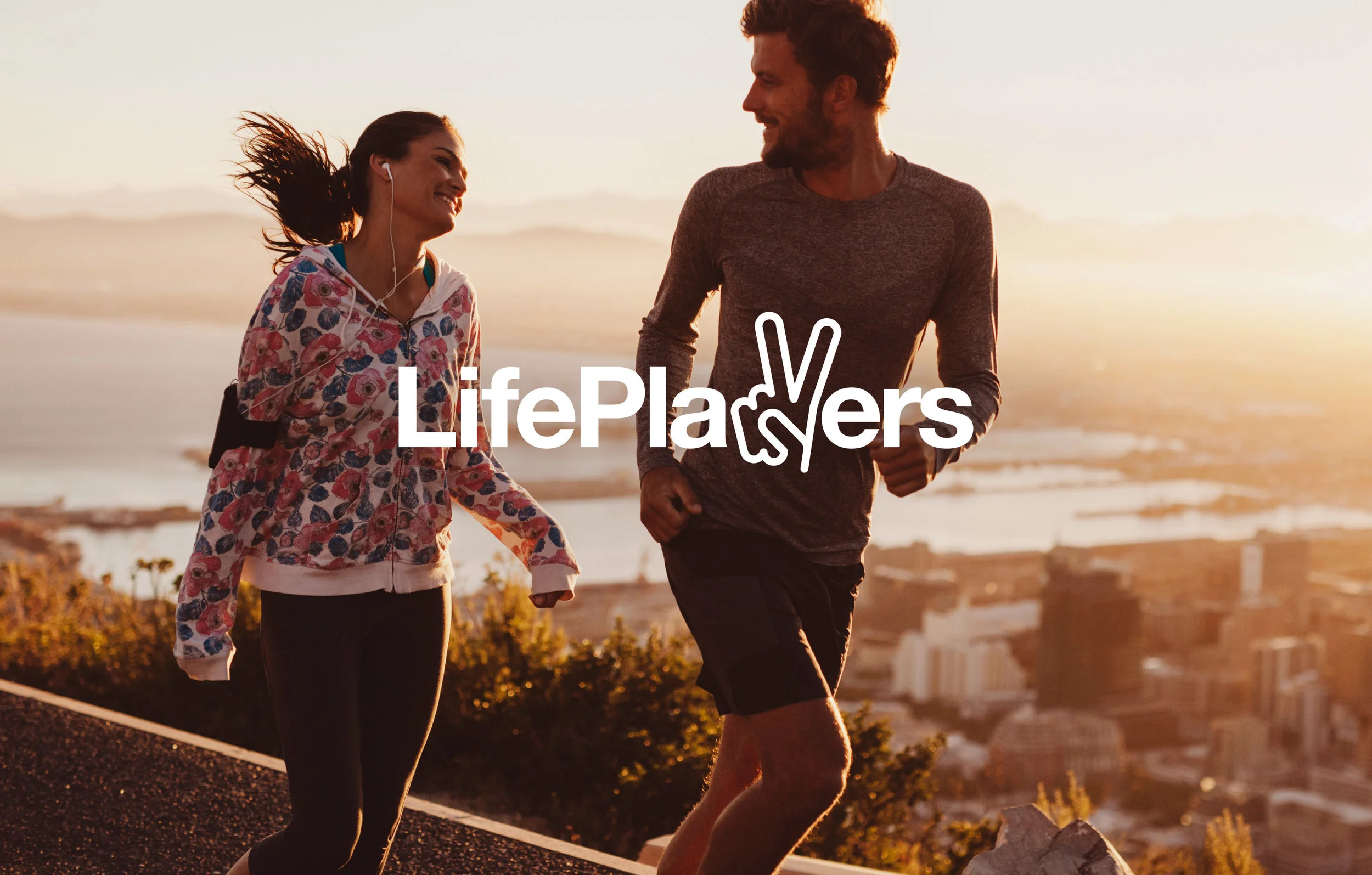 LifePlayers - brand identity samt strategisk kommunikation, webb, säljmaterial.