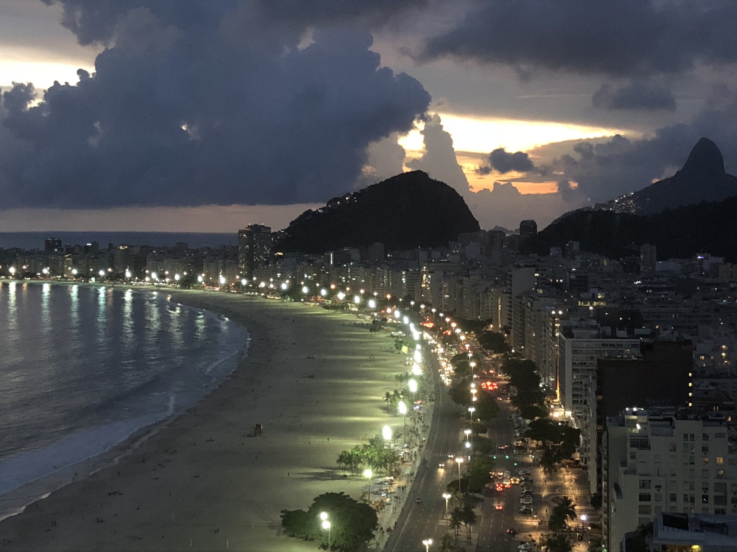 sunset - rio de janeiro