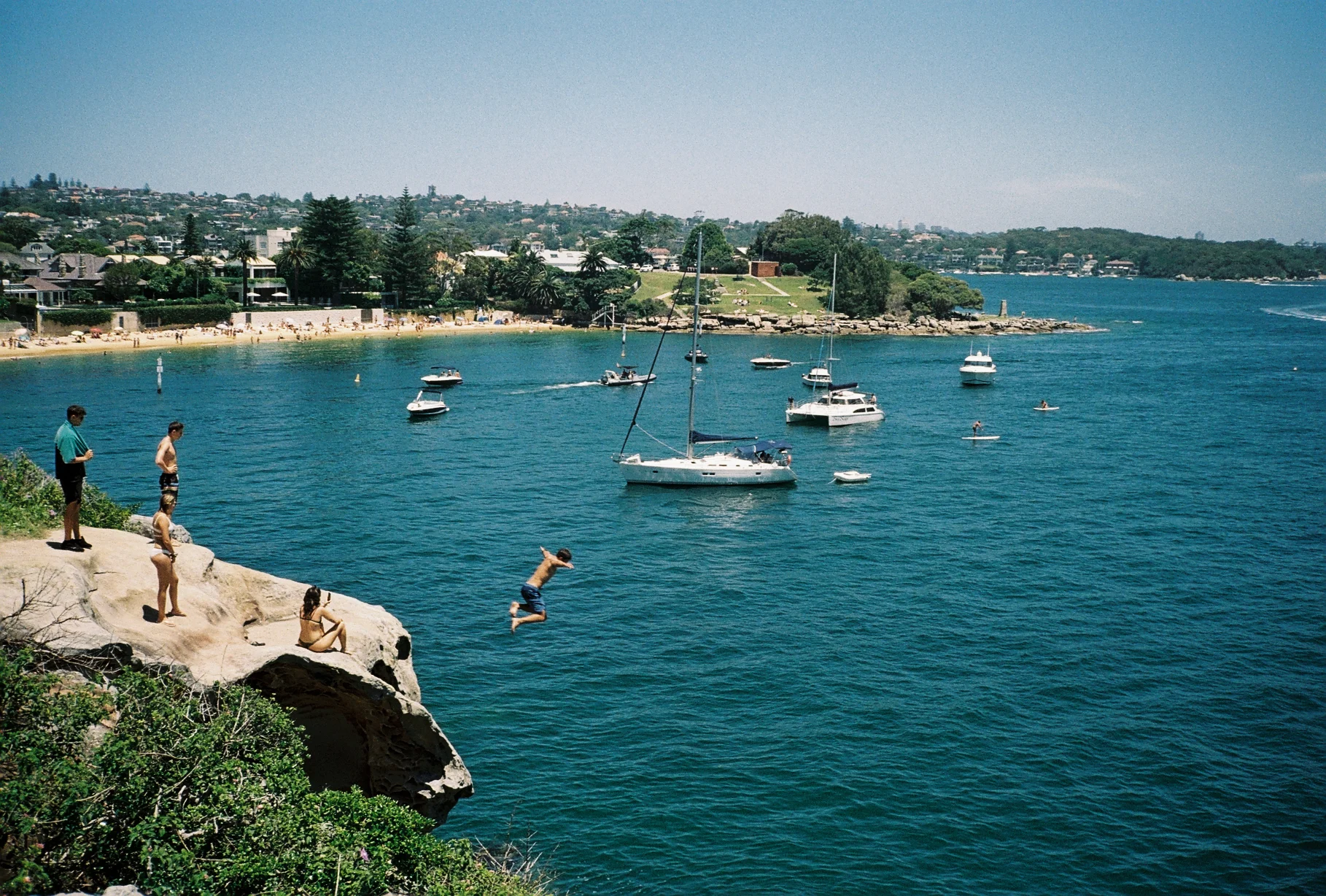 camp cove jump - sydney
