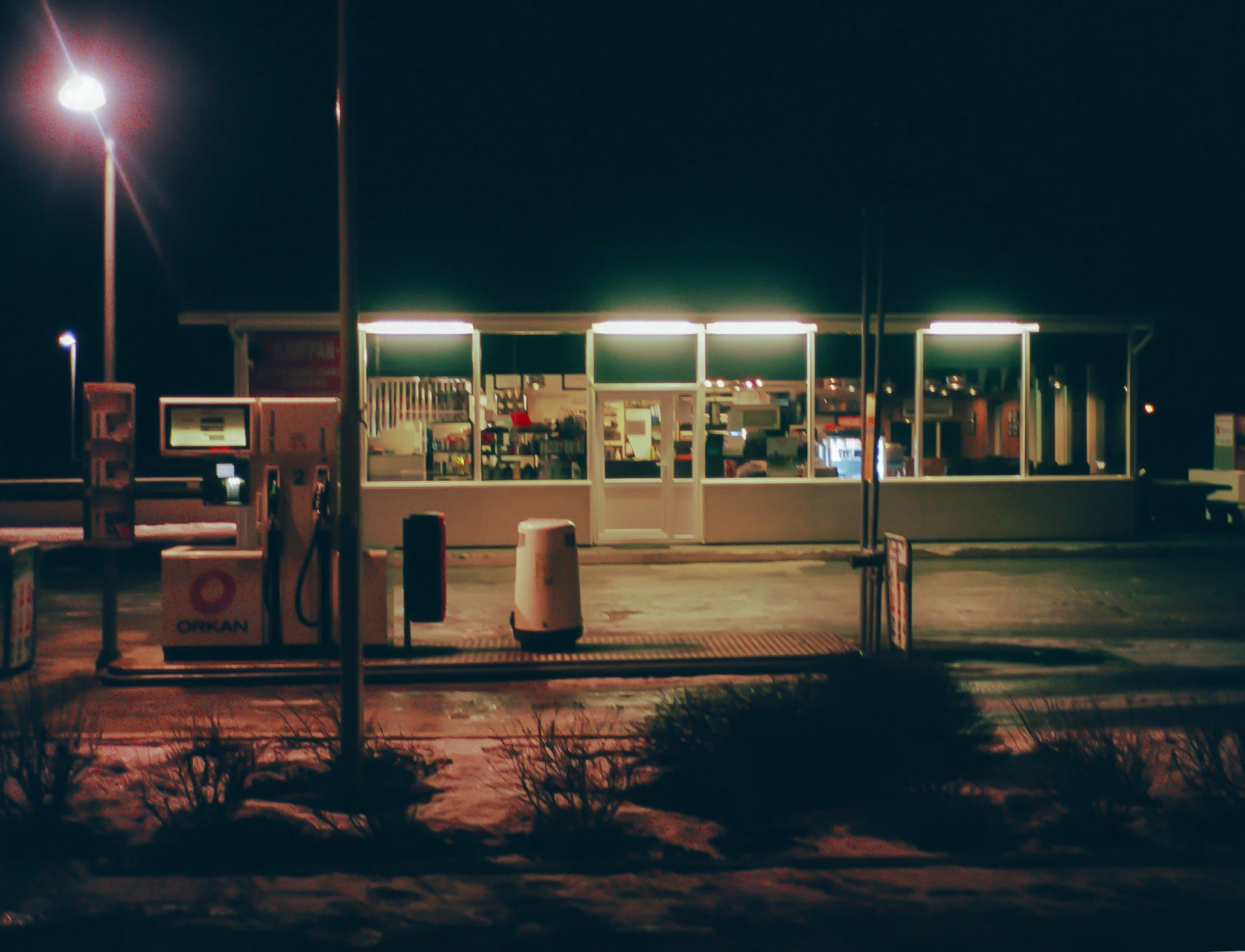 gas station - iceland