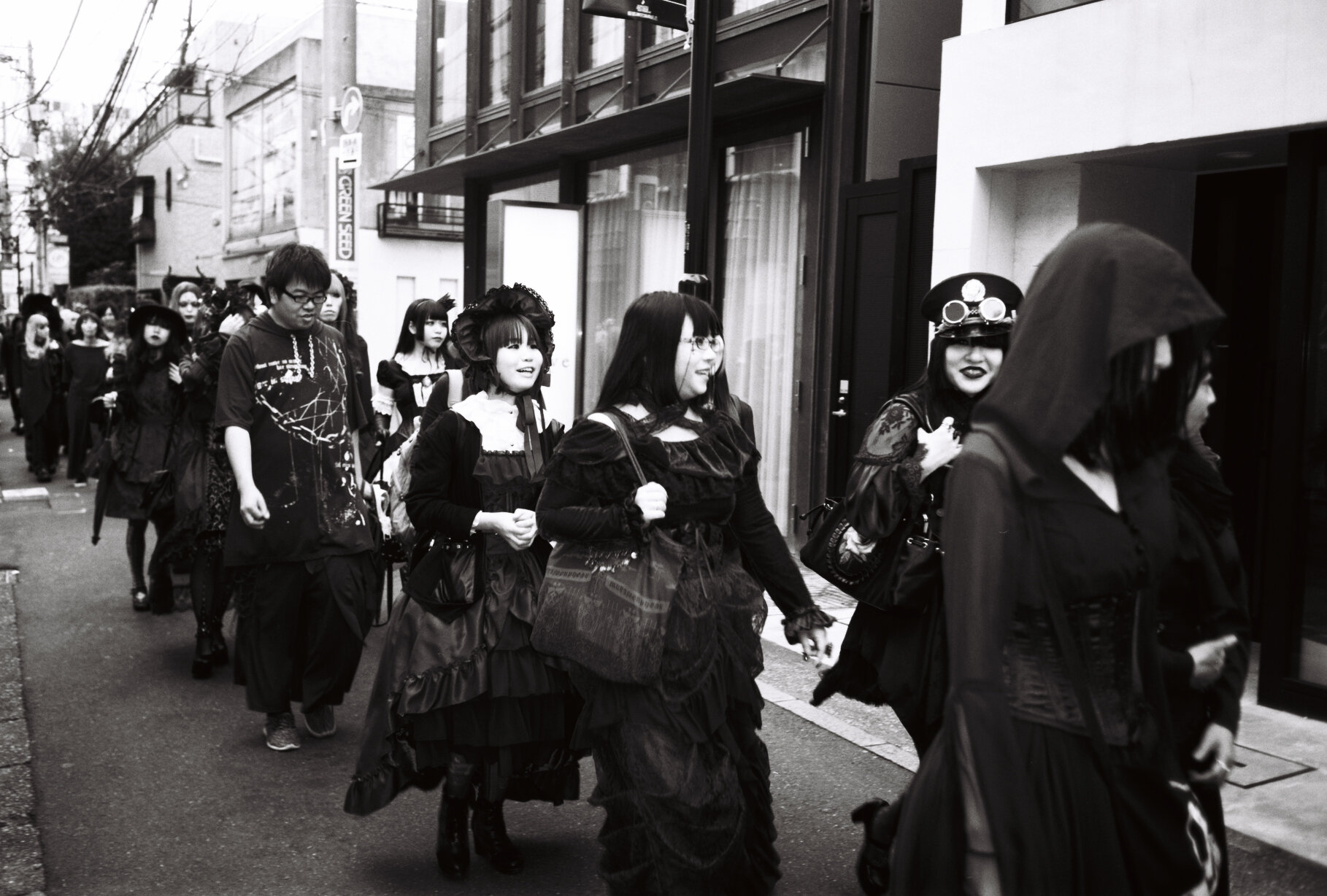 goths - harajuku