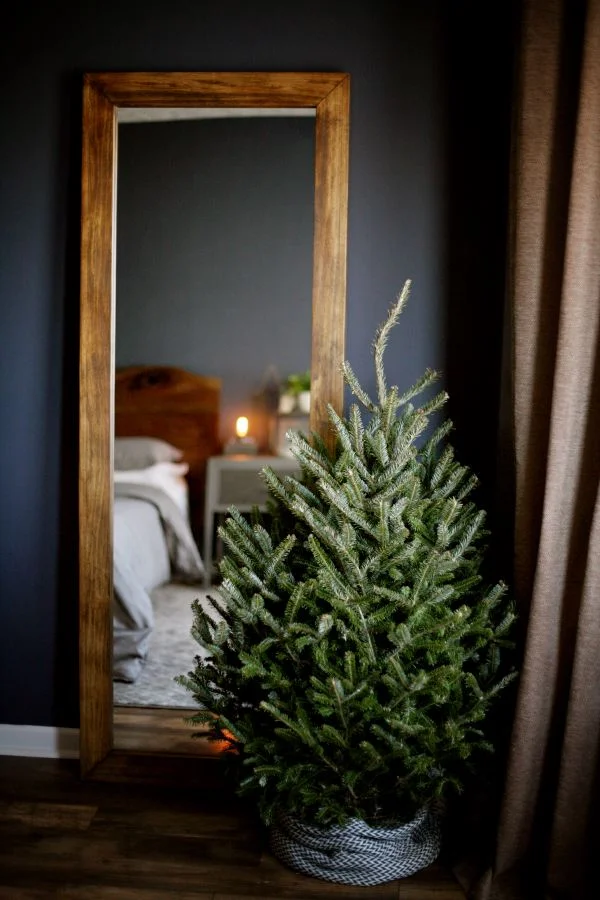 Custom Wood Framed Mirror