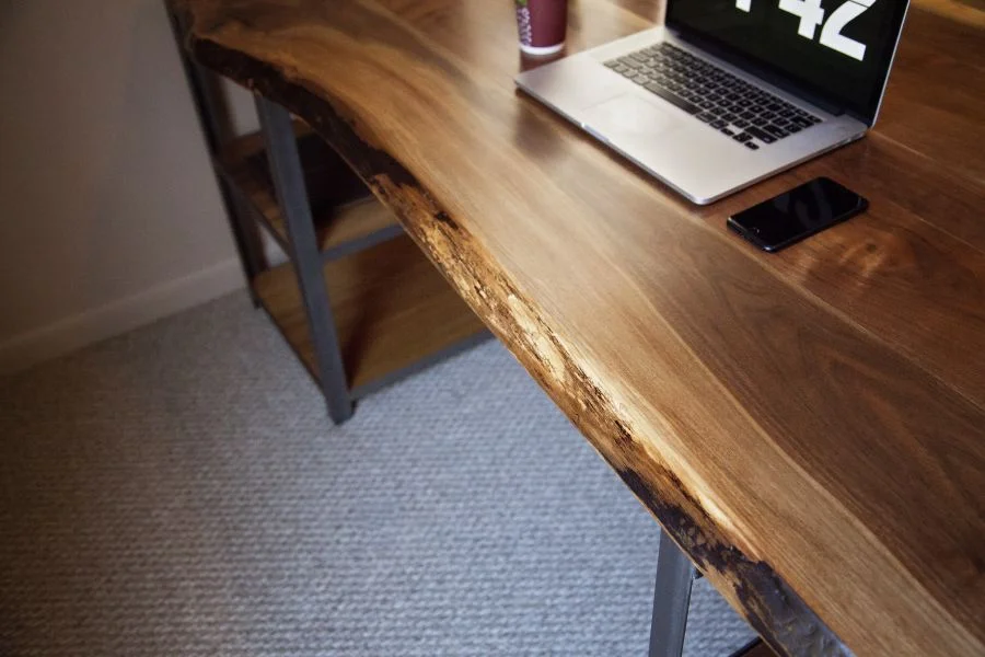 Live Edge Walnut Desk
