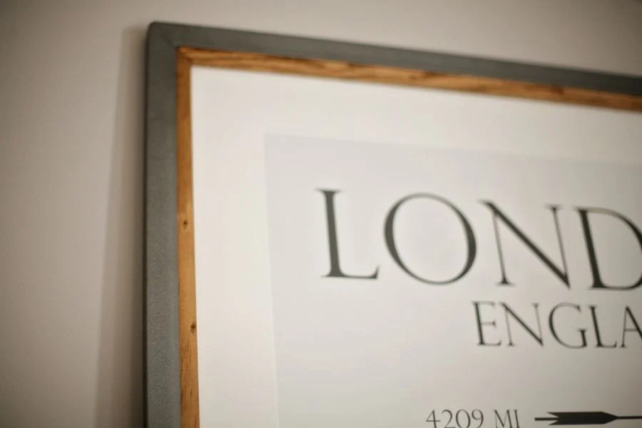  Full Iron frame and wood inlet. Custom sizes and styles available on all our frames and mirrors 