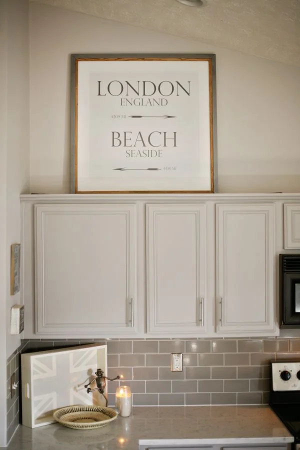 Custom Iron and Wood Frame