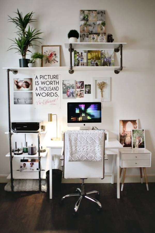 Custom Pipe Shelving