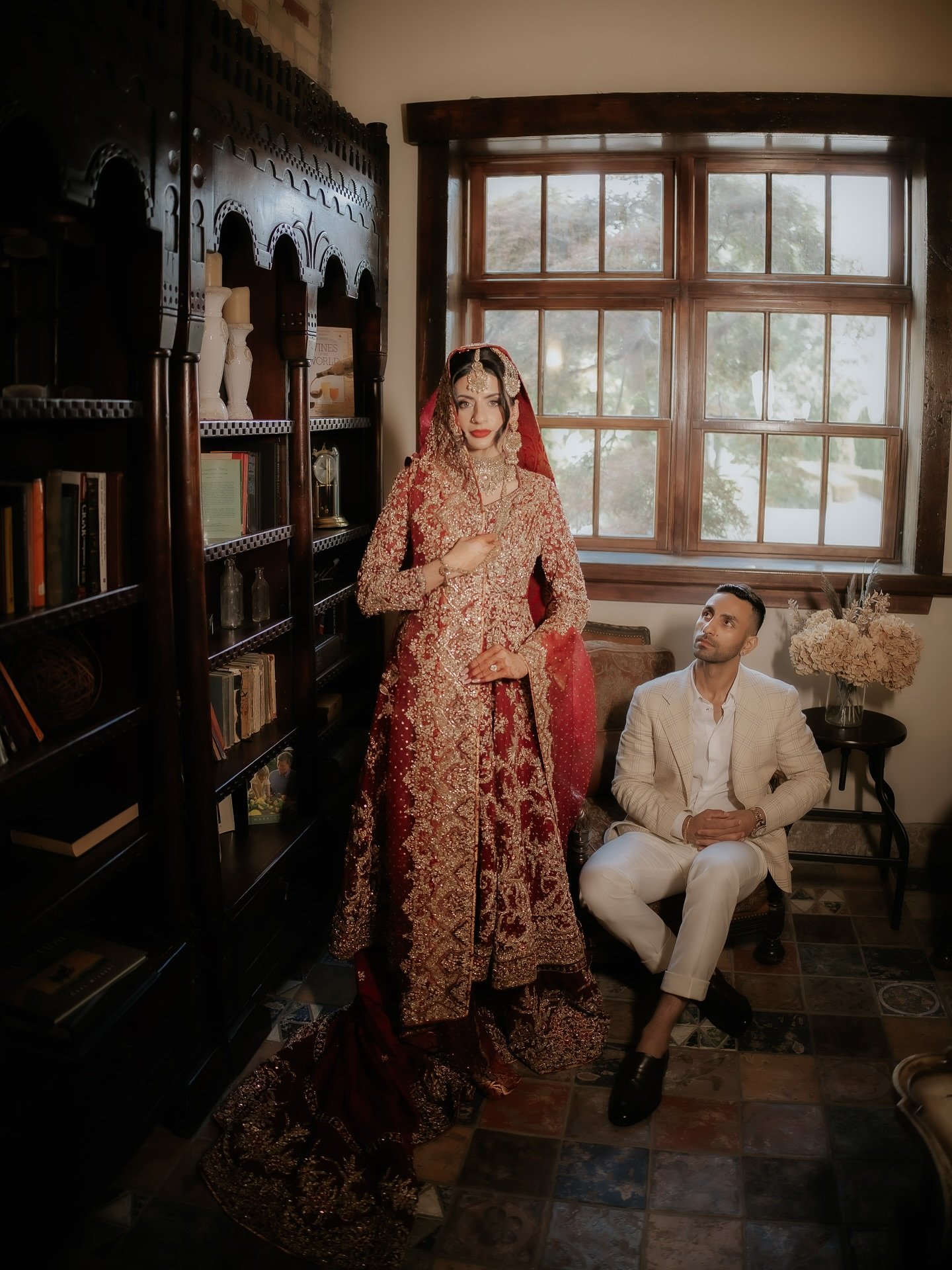 Hira &amp; Shahzer&rsquo;s regal Wedding looks 😍❤️