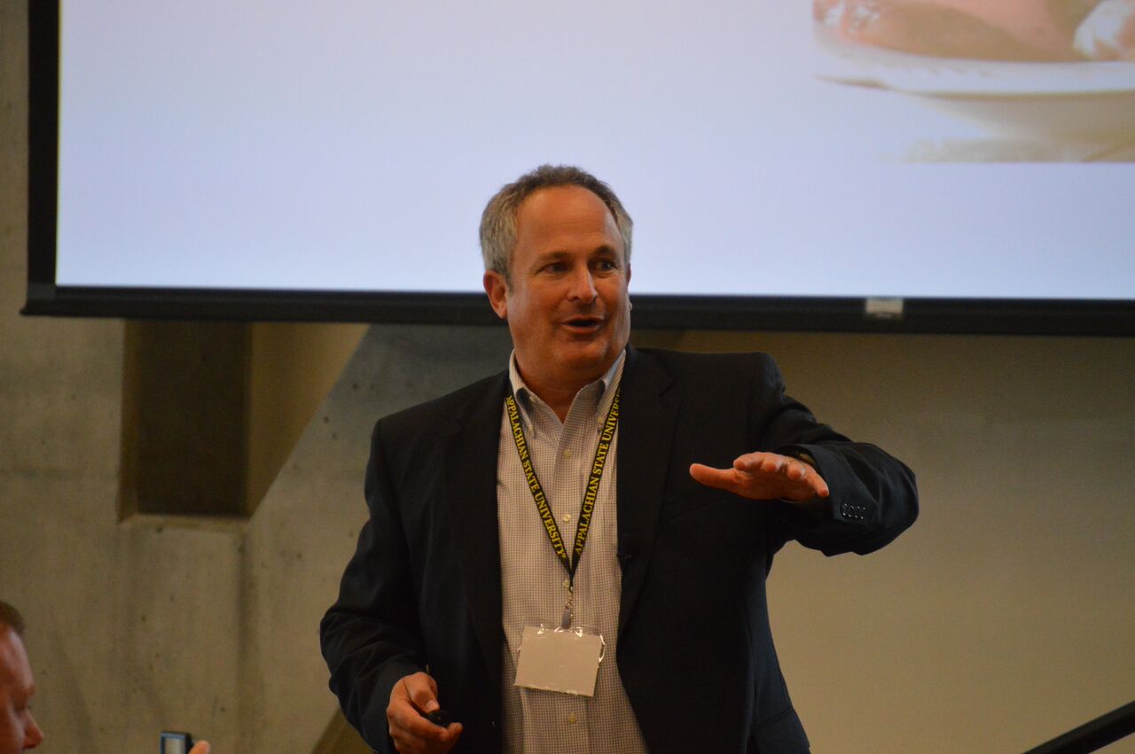 Dr. Timothy Ludwig explaining the concept of "Below Zero."