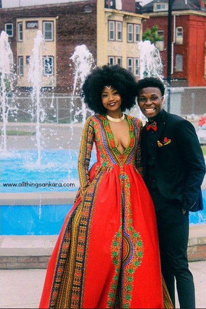 18-year-old Kyemah McEntyre sketched and designed for her senior prom. @KyeTheCreator