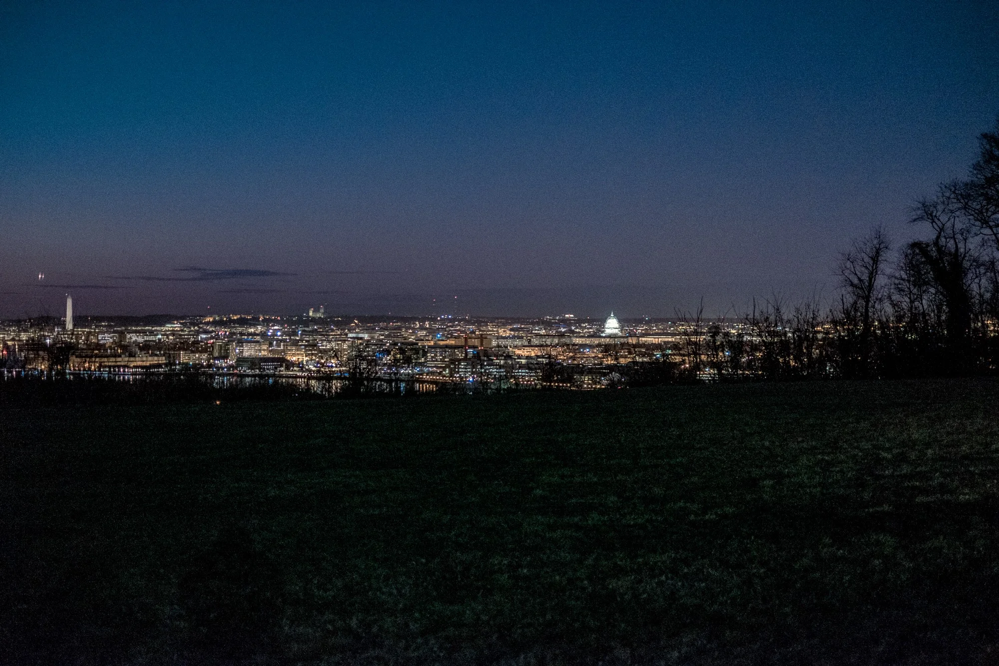 The Washington, D.C. skyline (Image captured by John Fisher)