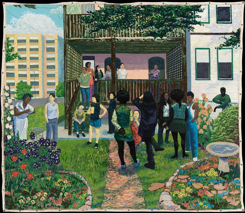 Kerry James Marshall The Garden Party (2003)