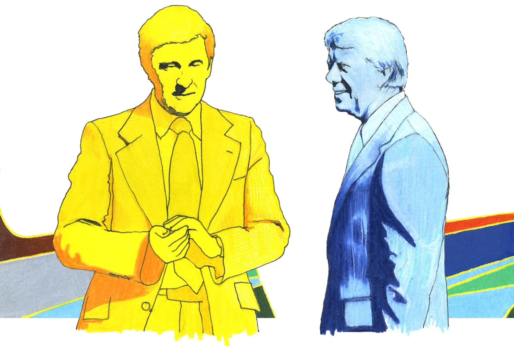 Dr. Peter Bourne and Jimmy Carter