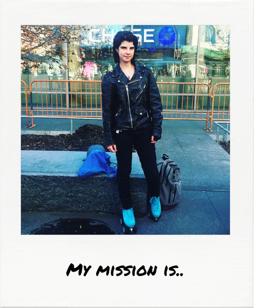 Lucia ".. to be original and the best person I can be."