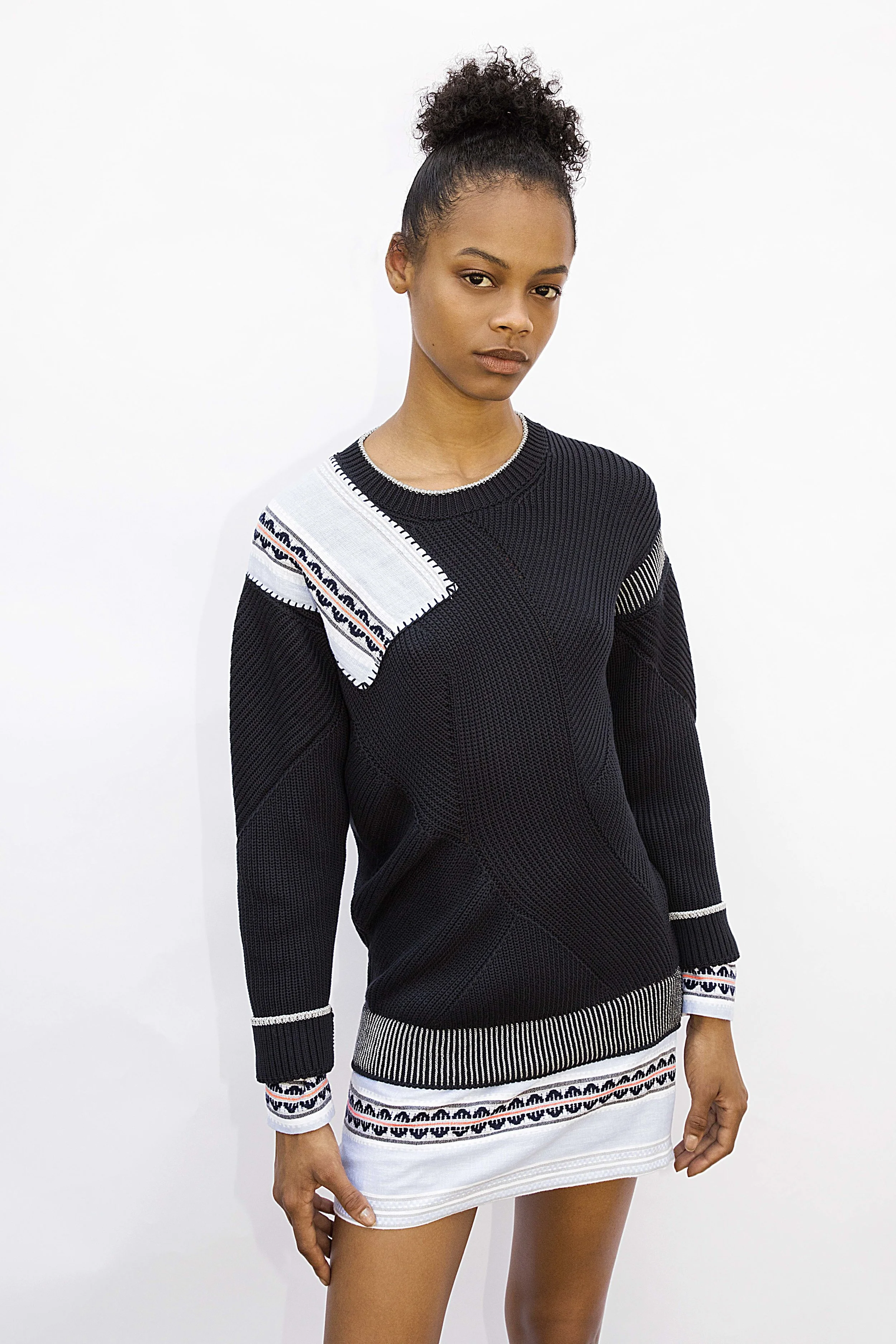 Liya Kebede’s design for Generous Sweaters/Sonia Rykiel. All photos courtesy of Sonia Rykiel.