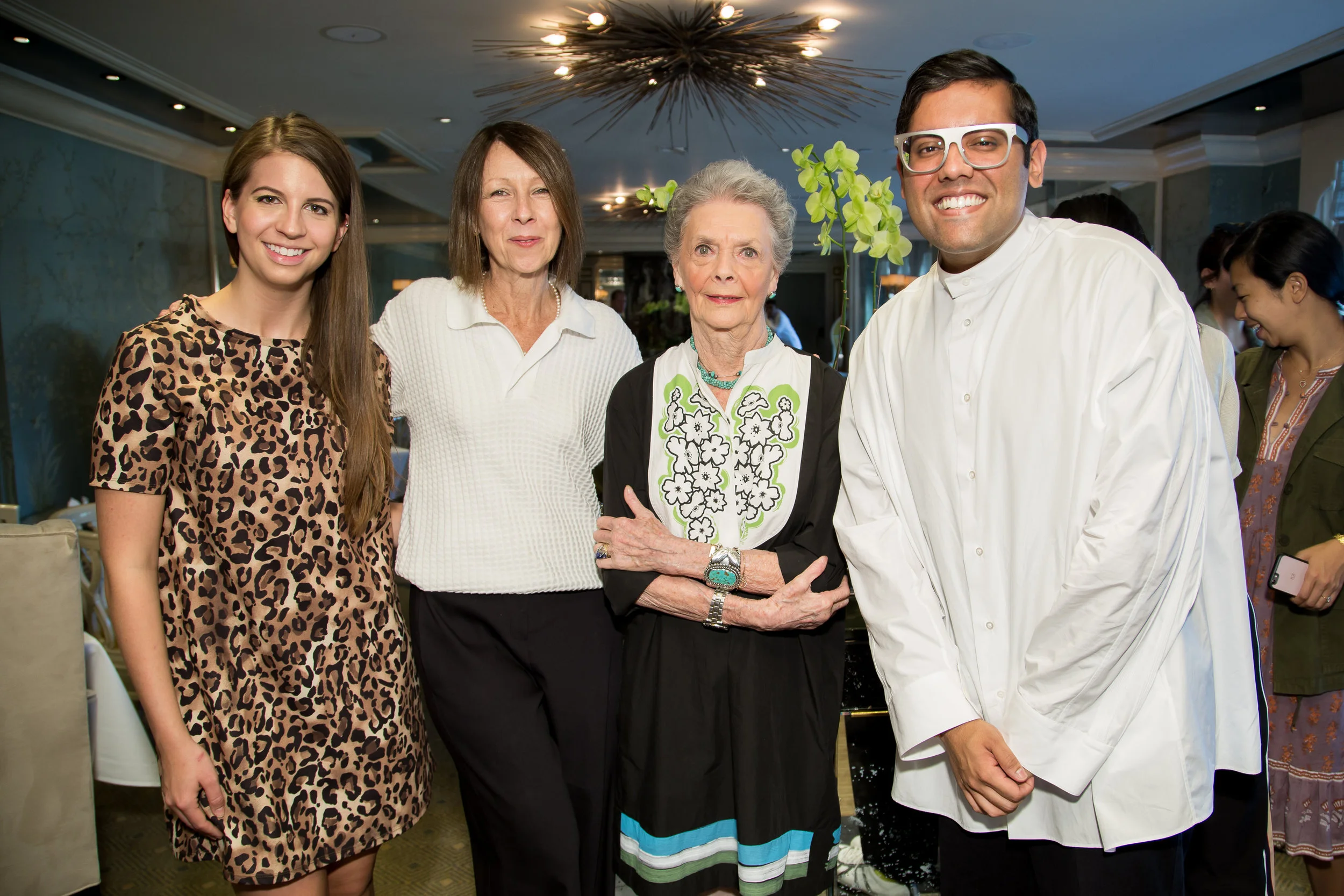 Halbreich at Behno launch, Bergdorf Goodman 2018.