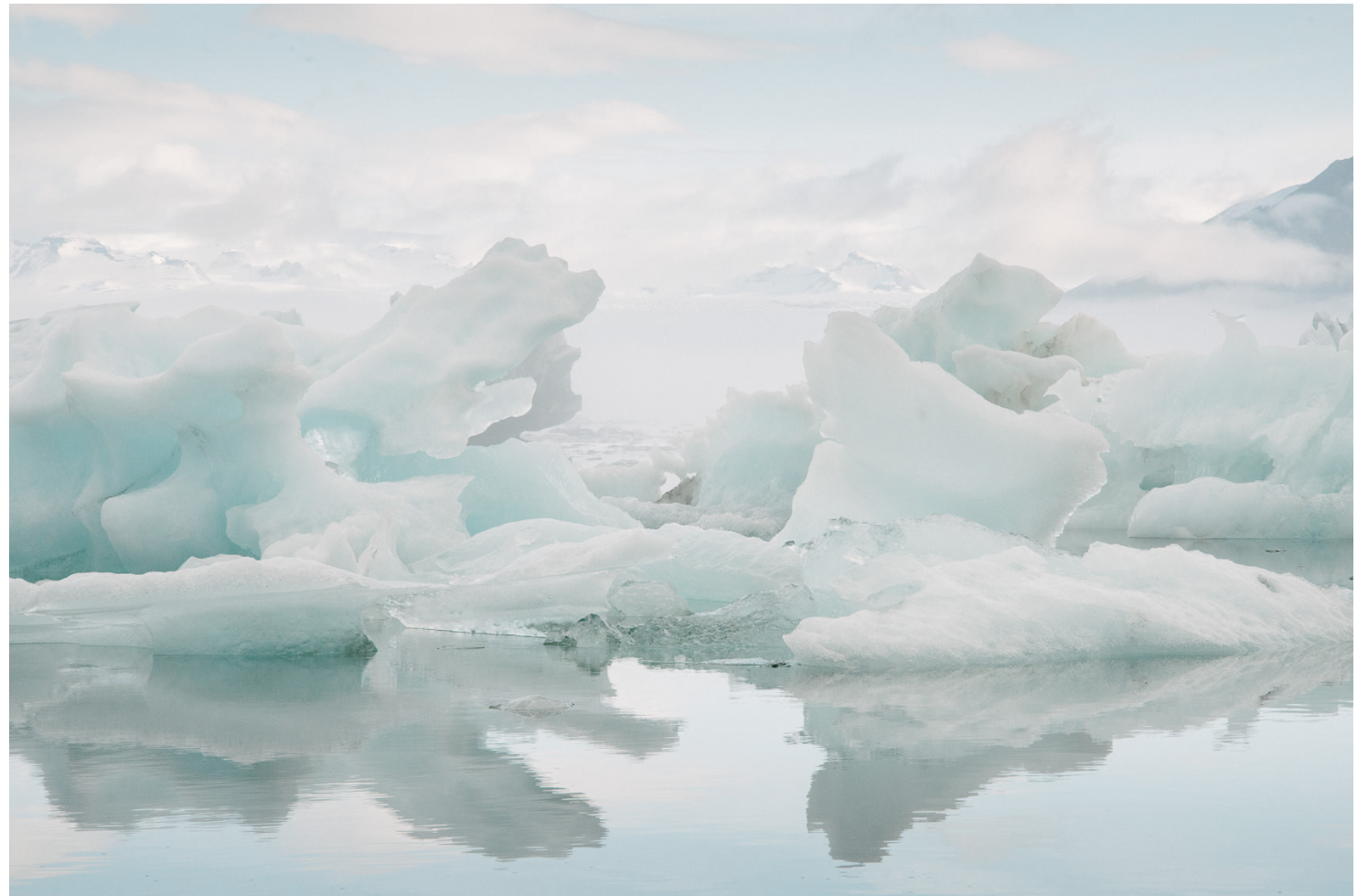 An iceberg in IIulissat, Greenland’s famous Ice Fjord.
