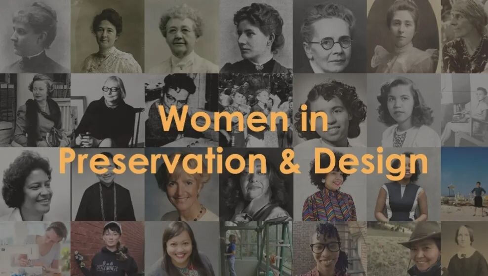 It's Women's History Month and we're celebrating TONIGHT with our Women in Preservation &amp; Design class!

We'll learn about local and national preservation advocates as well as pioneering local and national female architects. 

Link in bio or stor