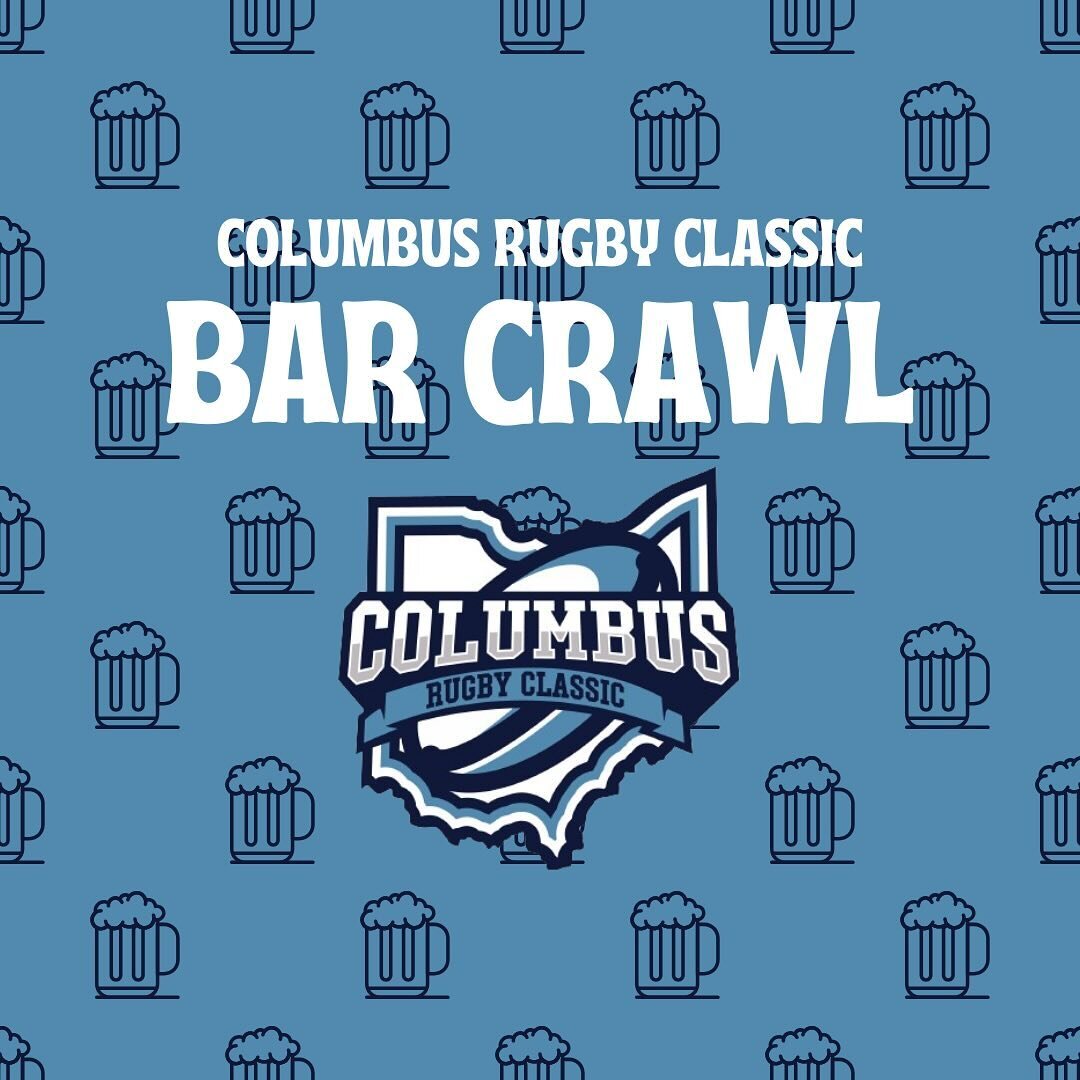 The Columbus Castaways Rugby Club and Columbus Women&rsquo;s Rugby Club are proud to announce our post-Columbus Rugby Classic Social Details!

We will have a bar crawl with deals at the following places: Habibi Grill, Duecento, Seventh Son Brewing, B