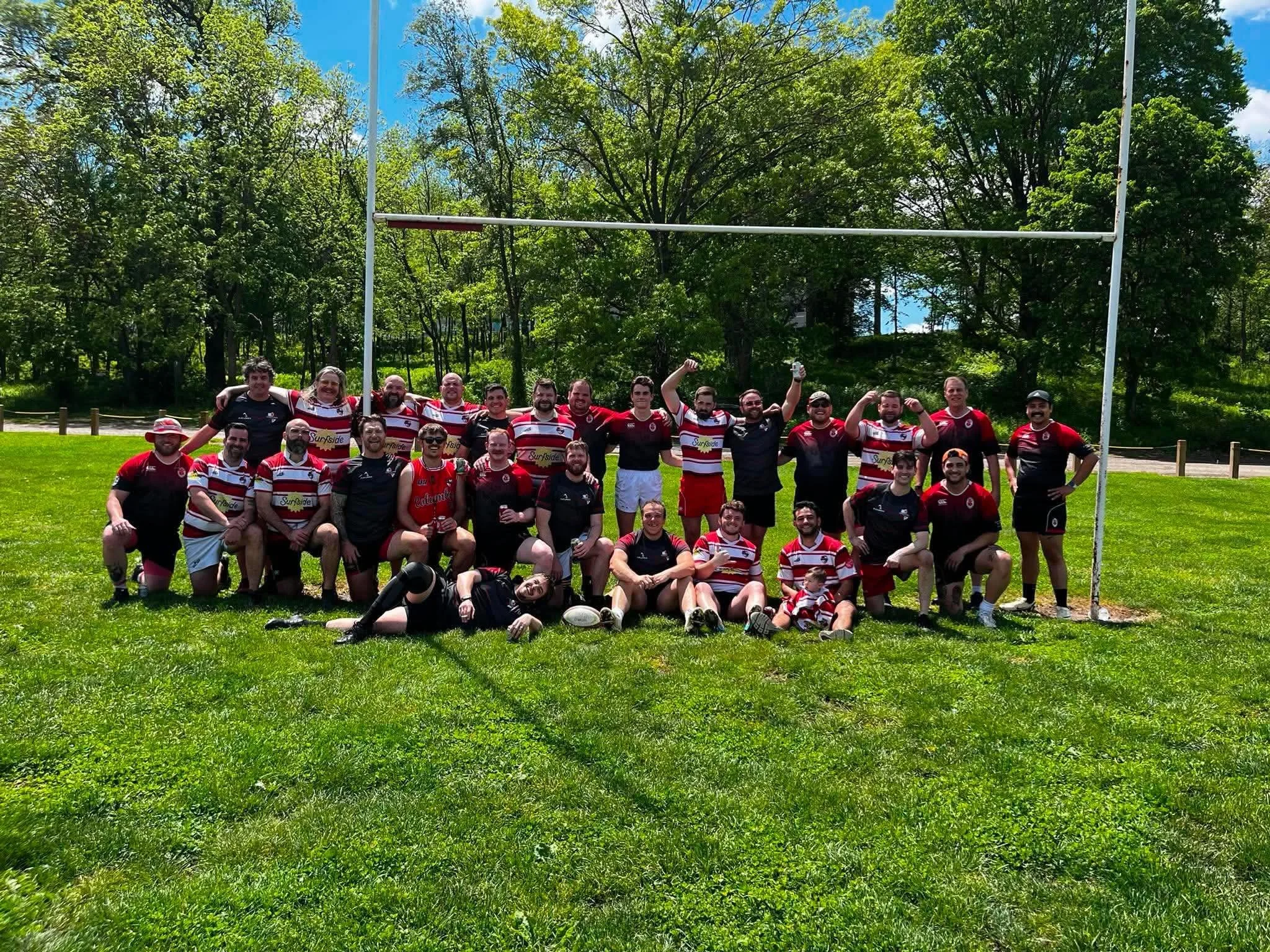 Alumni Day was incredible. Had to be there. Old boys took the W on the day with a classic for the Castaways first ever Over 35s side beating the U35s side. Referee was questionable at best.