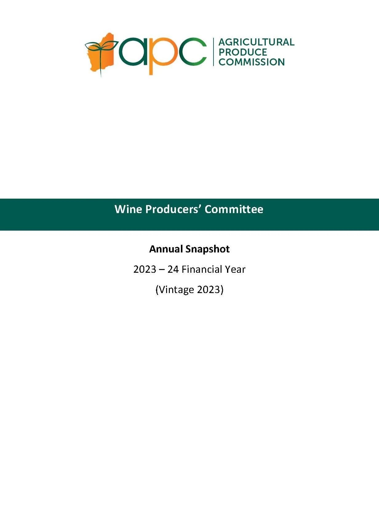 Vintage 23 Report