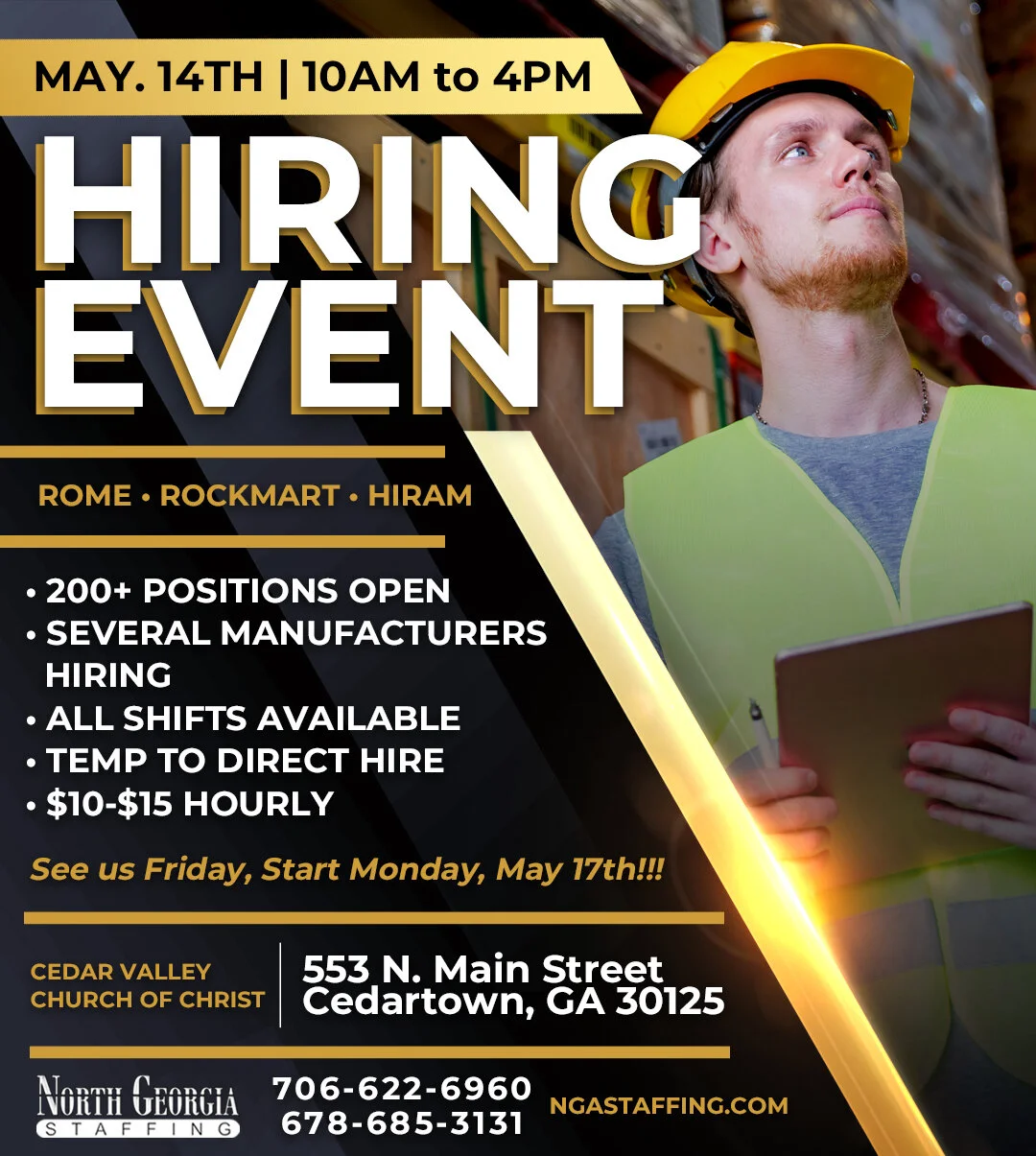 NGA STAFFING EVENTS — NGA Staffing