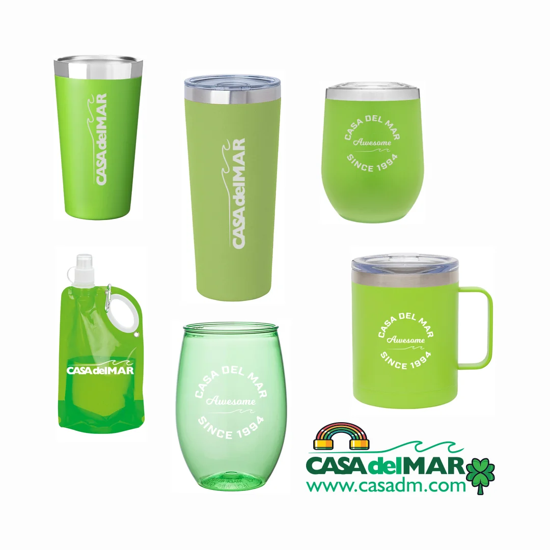 Drink Ware, St Patricks Day, Screen Printing, San Diego, Custom
