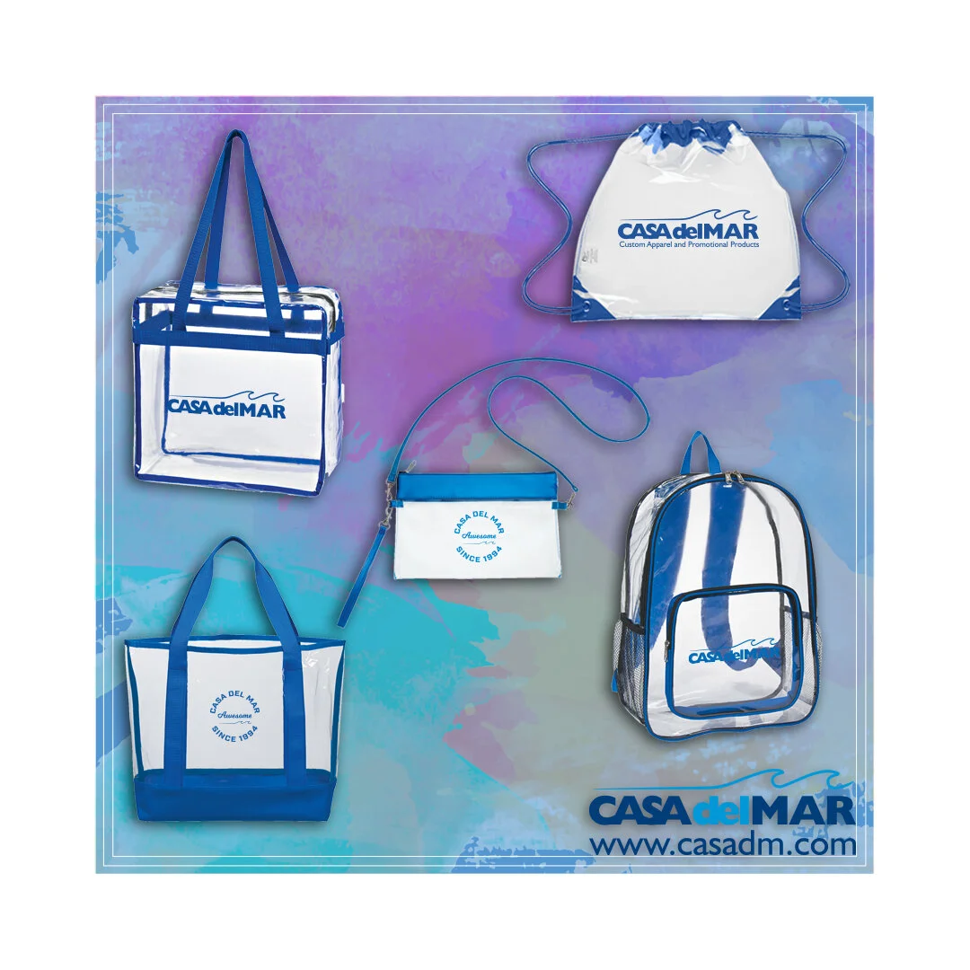 Clear Bags, Football Season, Branding, Backpacks, Clear, Promotional Products, Promotional Items, San Diego