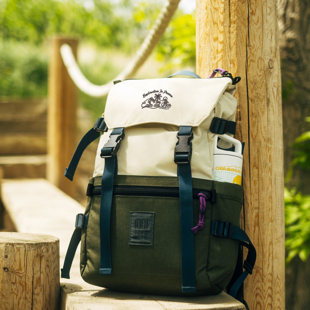 Introducing the Topo Designs Rover Pack, perfect for both city adventures and outdoor excursions. Made from durable recycled nylon, this pack is built to withstand any environment while making a stylish statement wherever you go.
&middot;
&middot;
&m