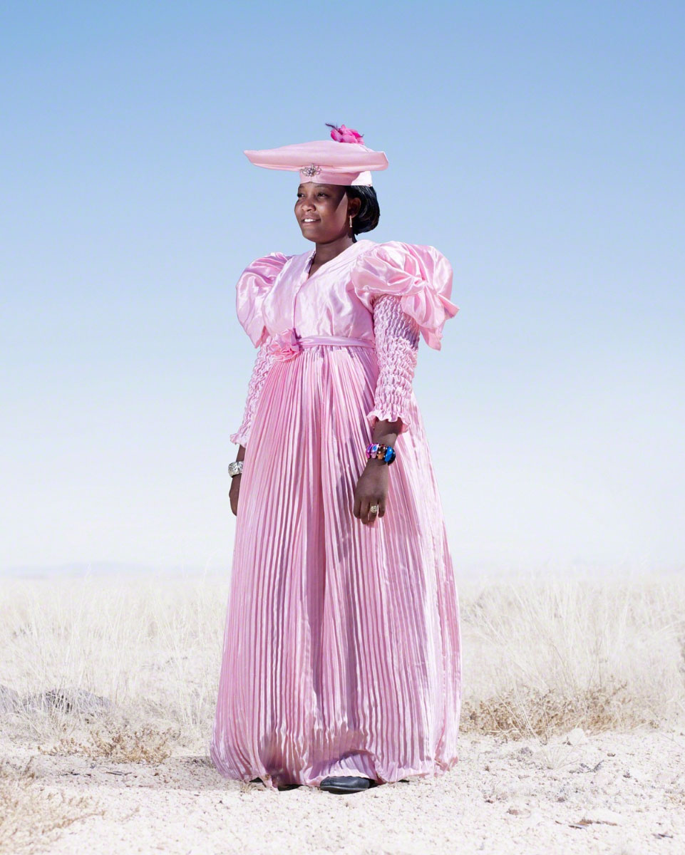  Herero woman in pink dress