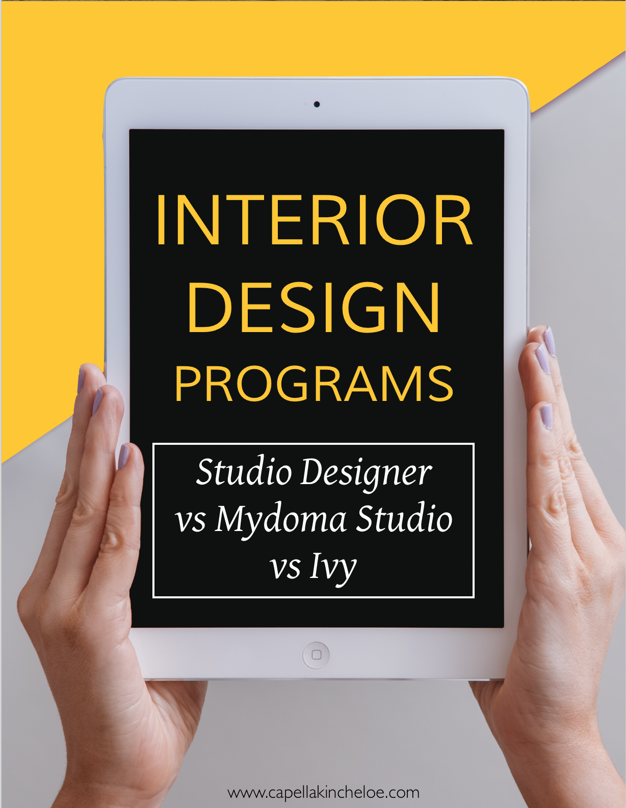 Interior Design Programs: Studio Designer v. Ivy v. Mydoma Studio