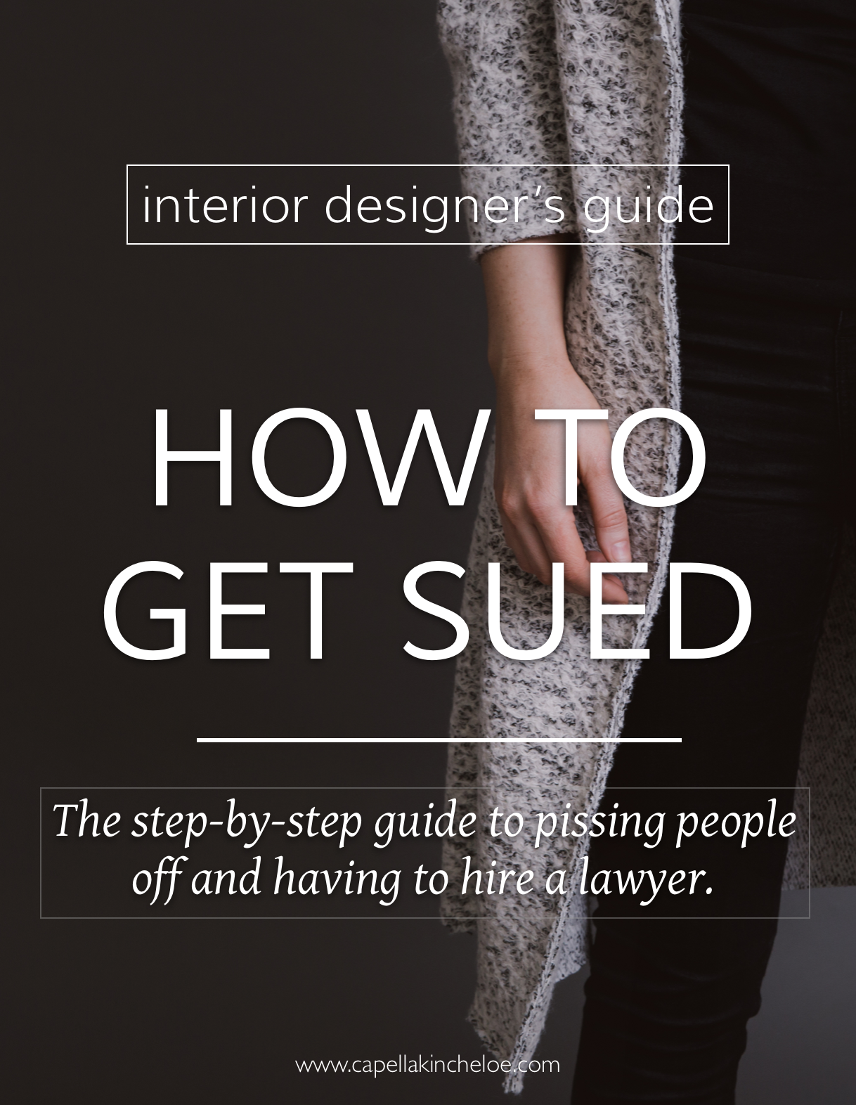 Alright, I know that you don't want to be sued. But there are big glaring mistakes and holes you may be digging in your interior design business that could lead you straight to a courtroom. I don't want you to have to hire a lawyer to defend you. So don't do these 5 things. 
