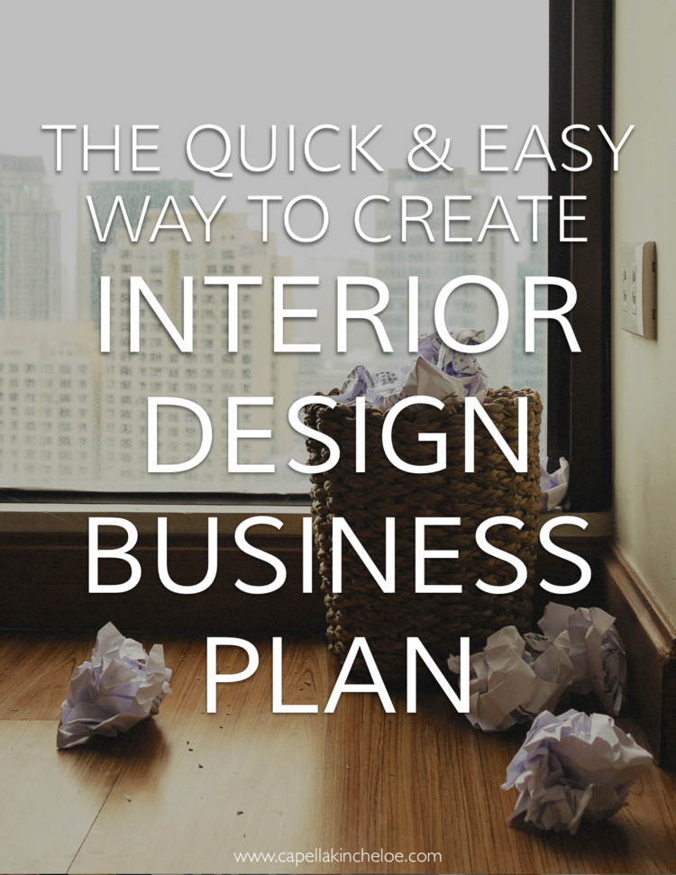 Business Plans For Interior Designers