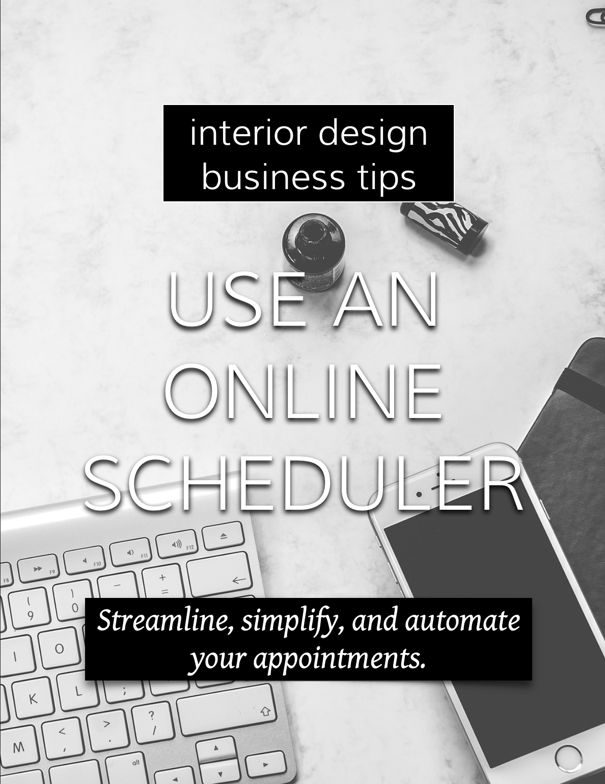 Using an Online Scheduler in an Interior Design Business