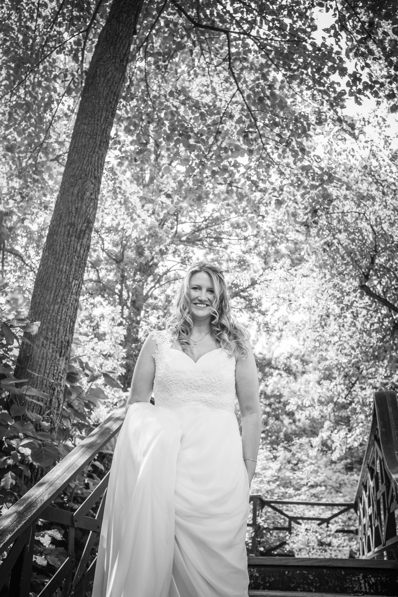 Stout's Island Lodge Birchwood Wisconsin Wedding bridal portrait.