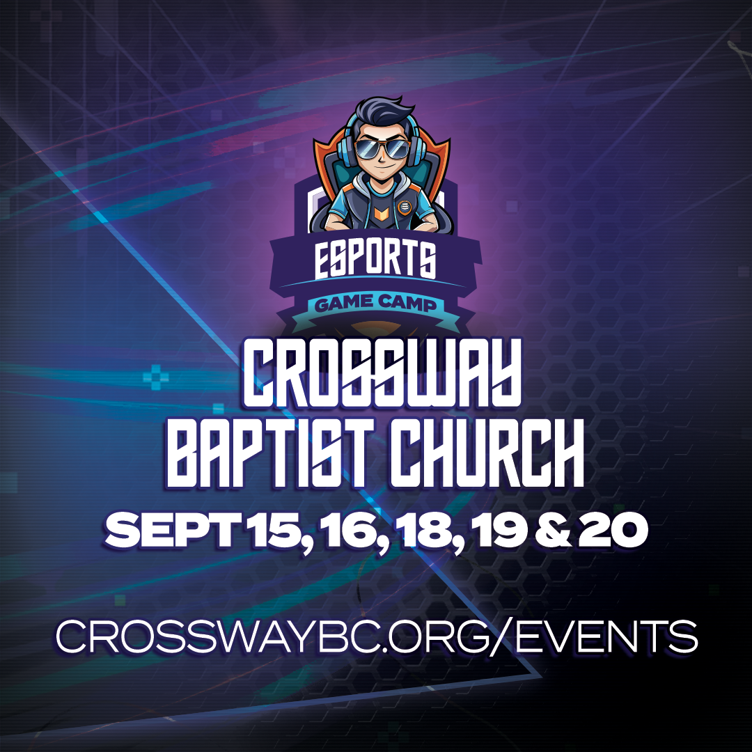 Join us for an exciting eSports game camp designed for kids, similar to traditional basketball camps. For only $25, participants will have the opportunity to learn about competitive gaming, develop healthy habits through gaming, and engage in bible
