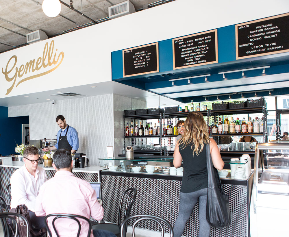 Gemelli Gelateria Design Hound