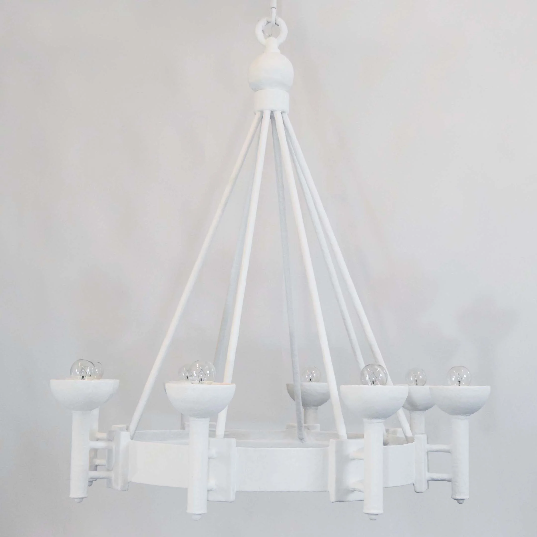 O'Rourke Plastered Chandelier