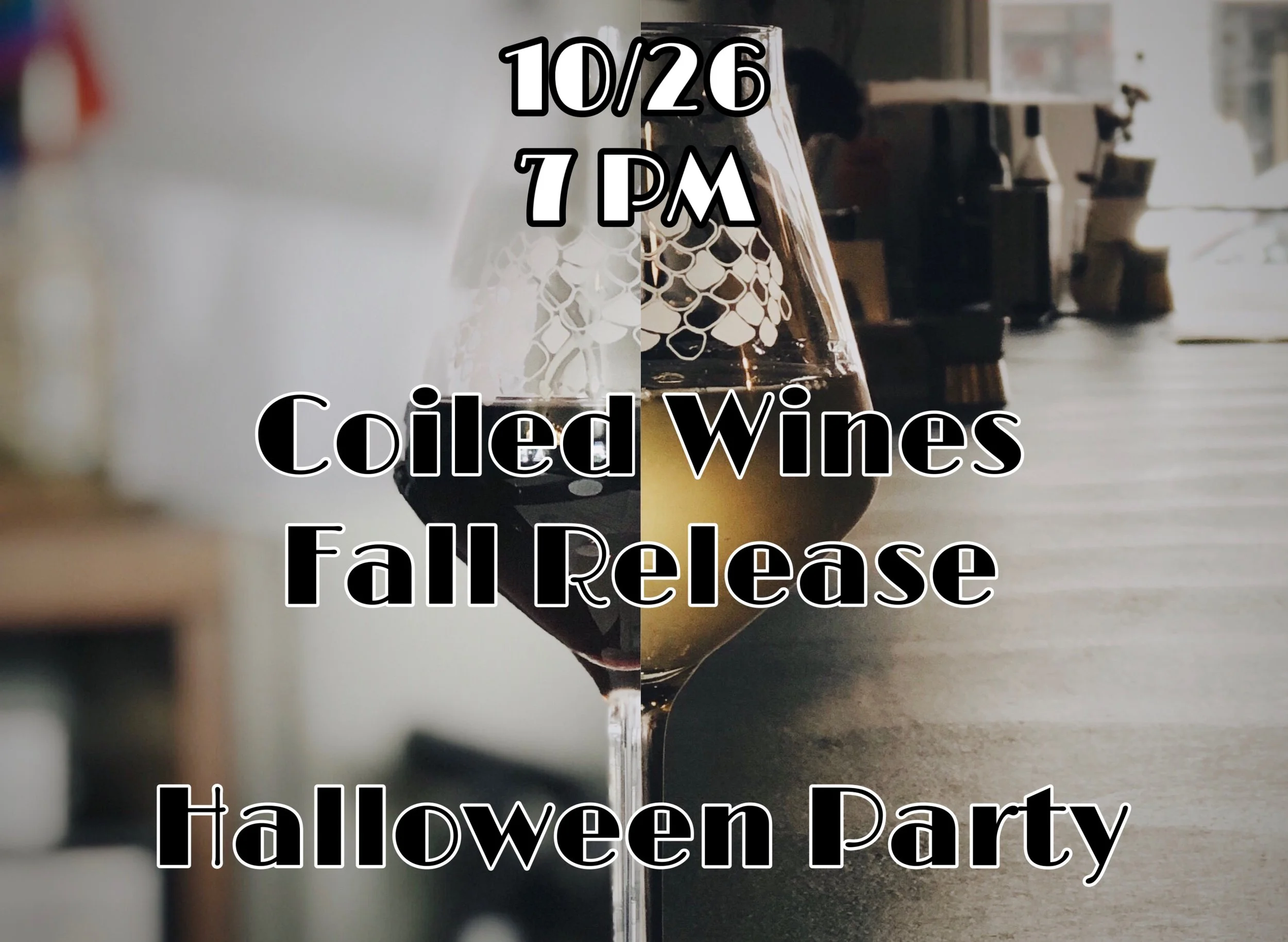 Coiled Wines Fall Release Halloween Party!