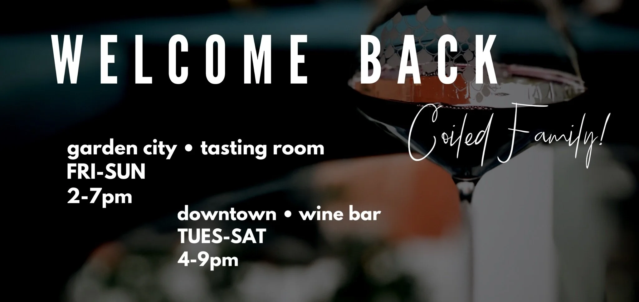 Coiled Wines June 2020 Newsletter