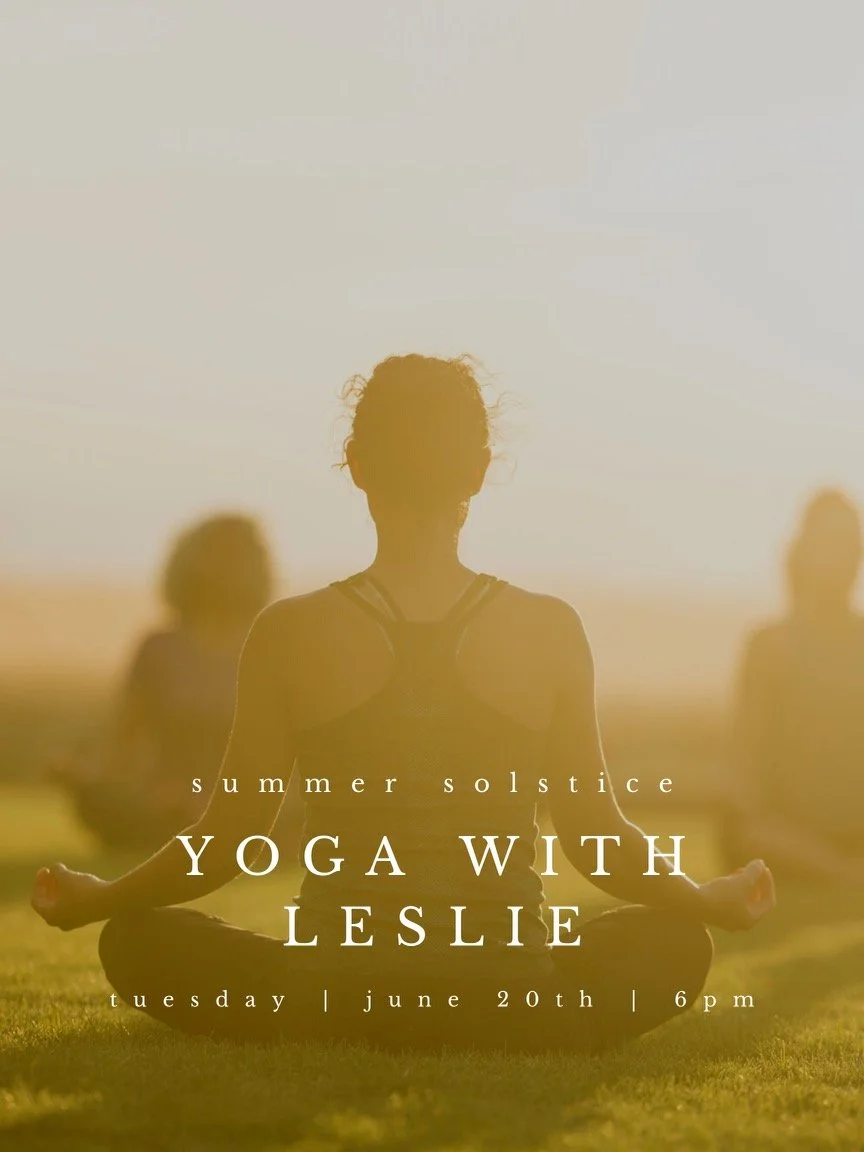 Yoga with Leslie!