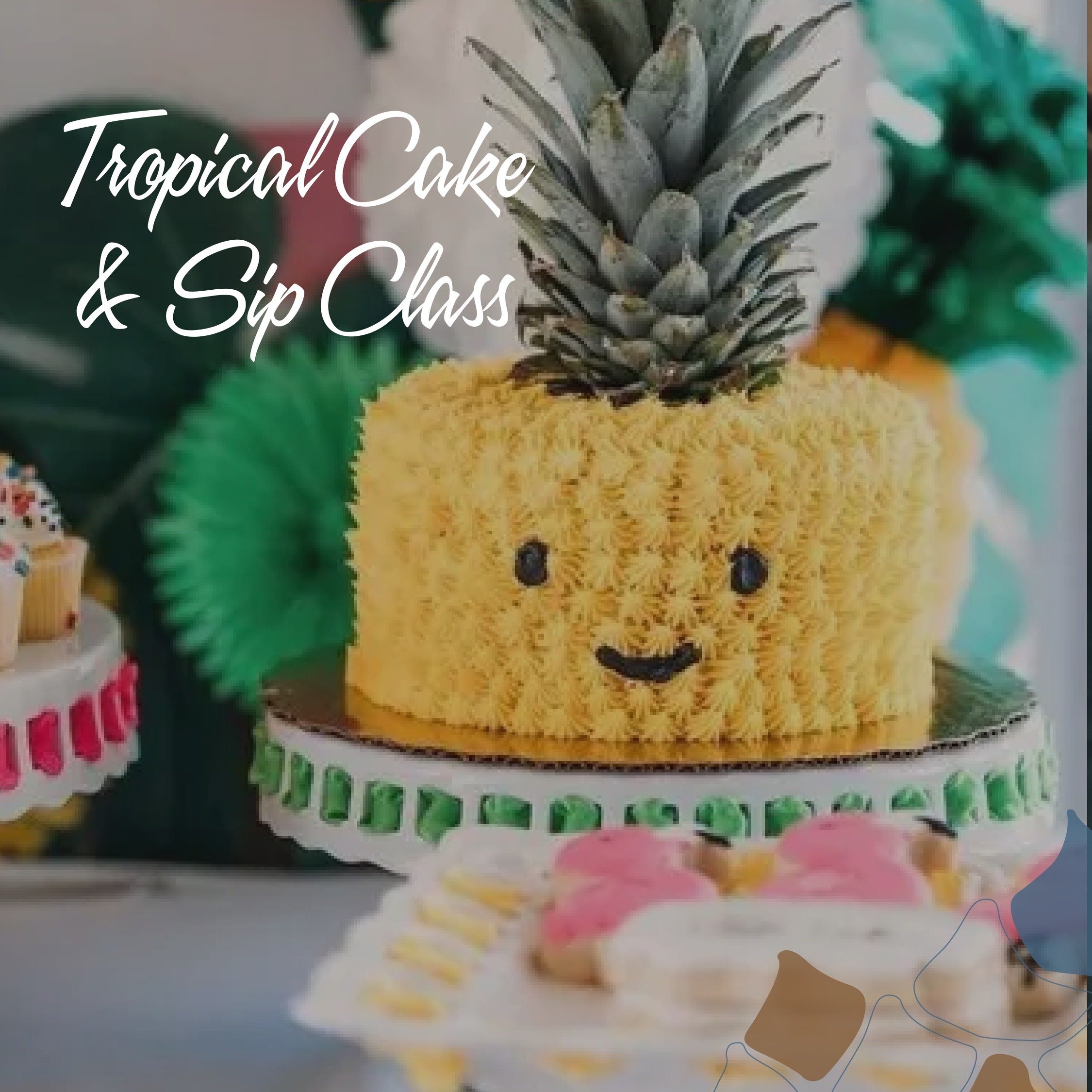 Tropical Cake Decorating!