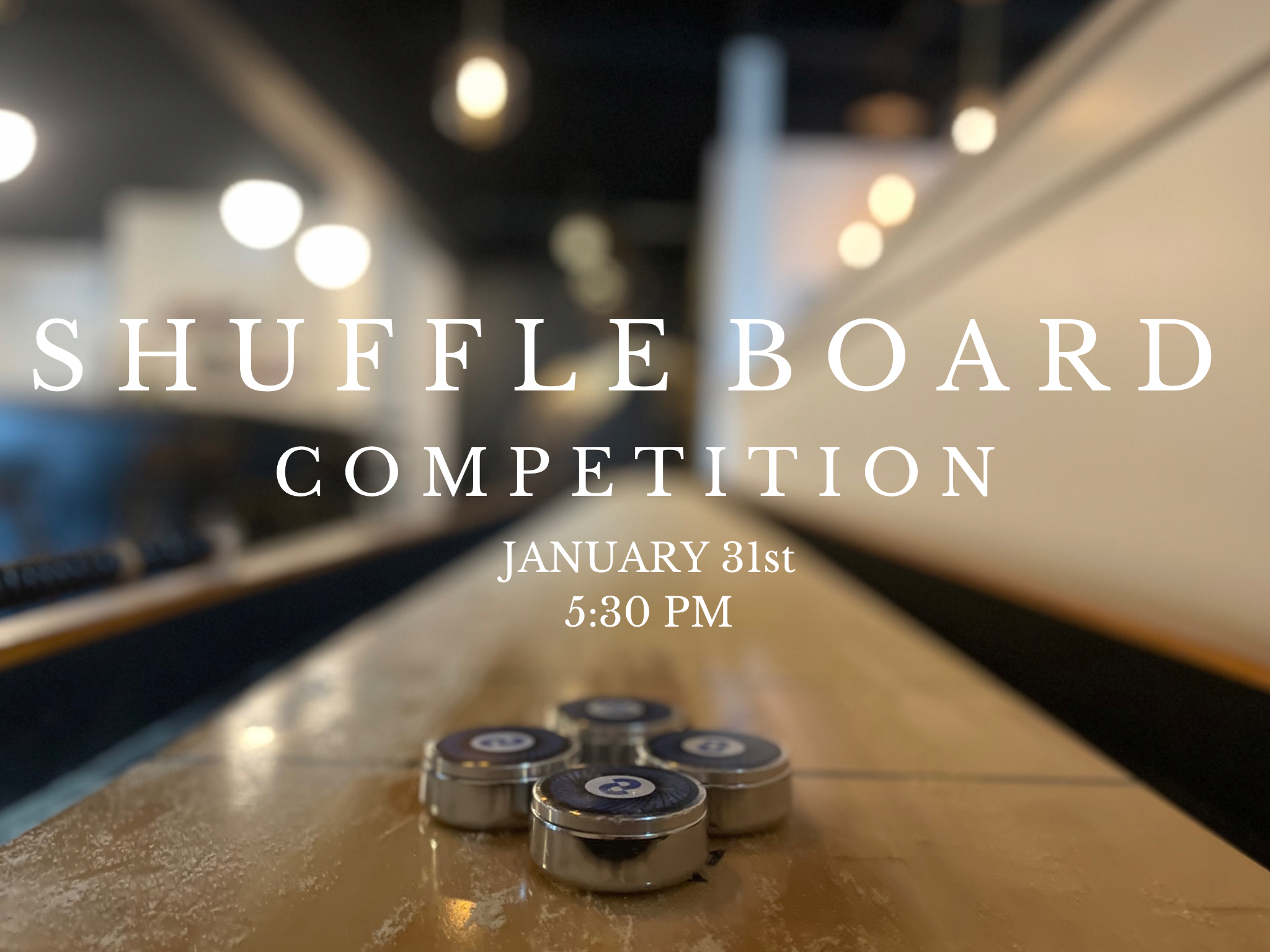 Shuffle Board Competition