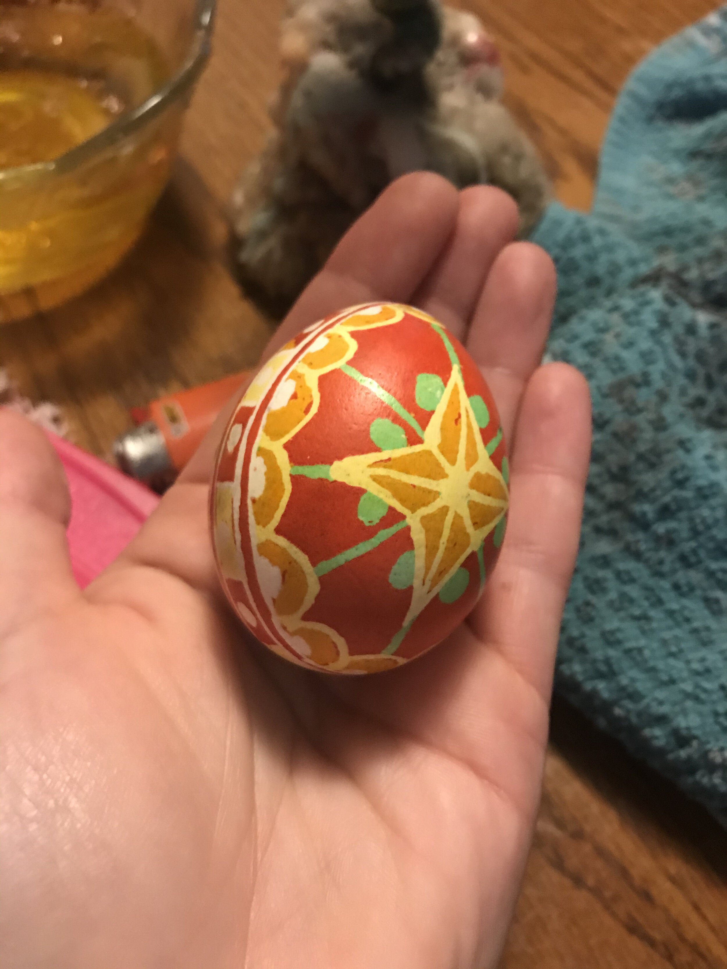 Ukrainian Egg Decoration