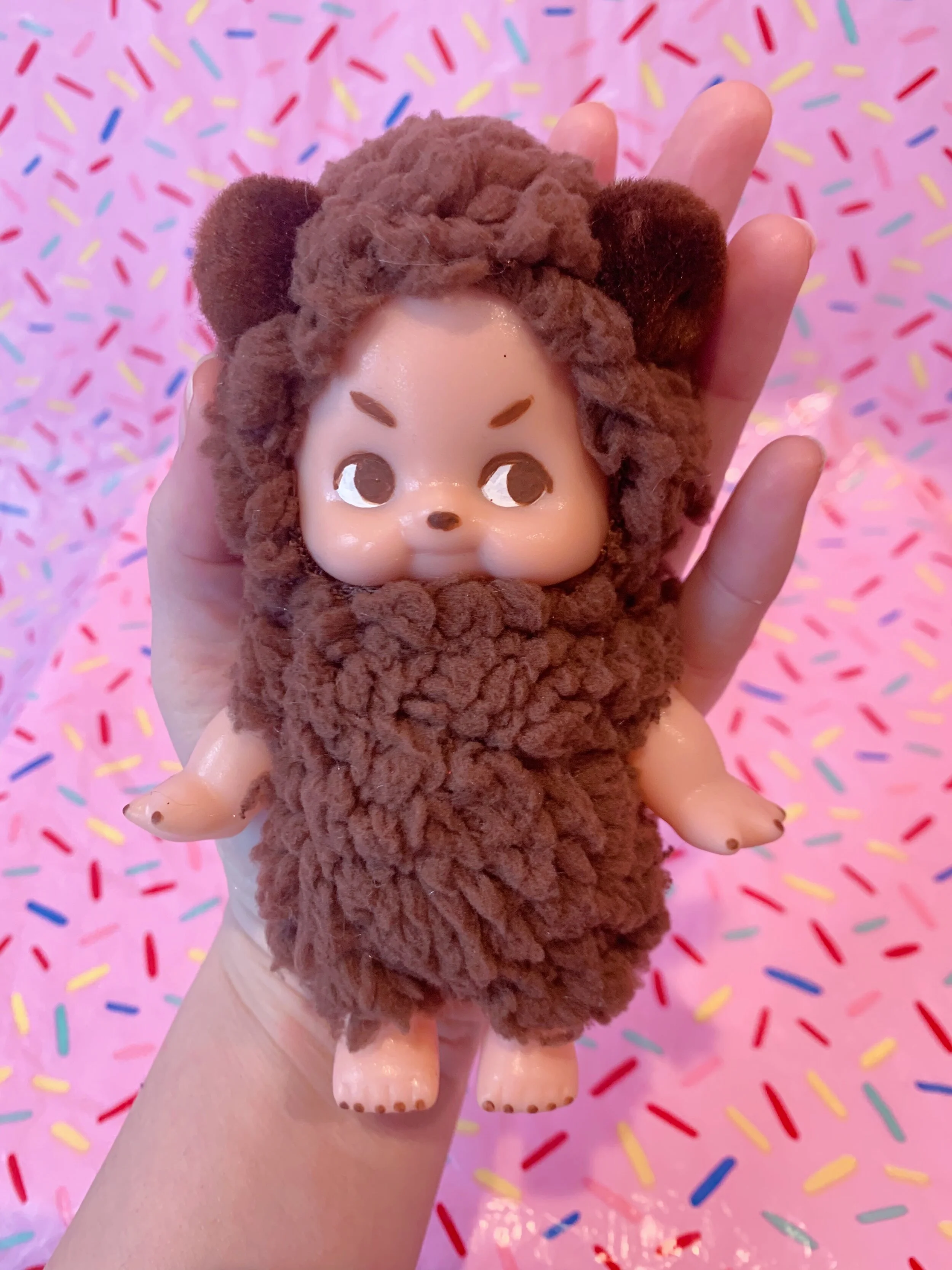 creepy cute teddy bear